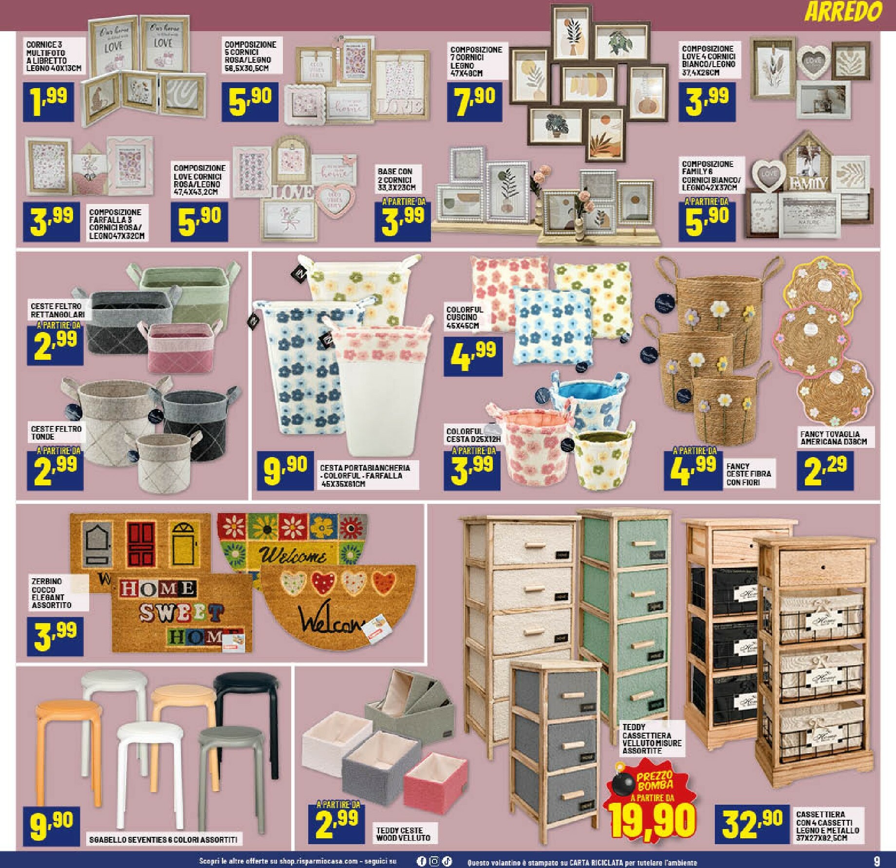 risparmio-casa - Volantino Risparmio Casa valido dal 07/01 al 18/01 - page: 9