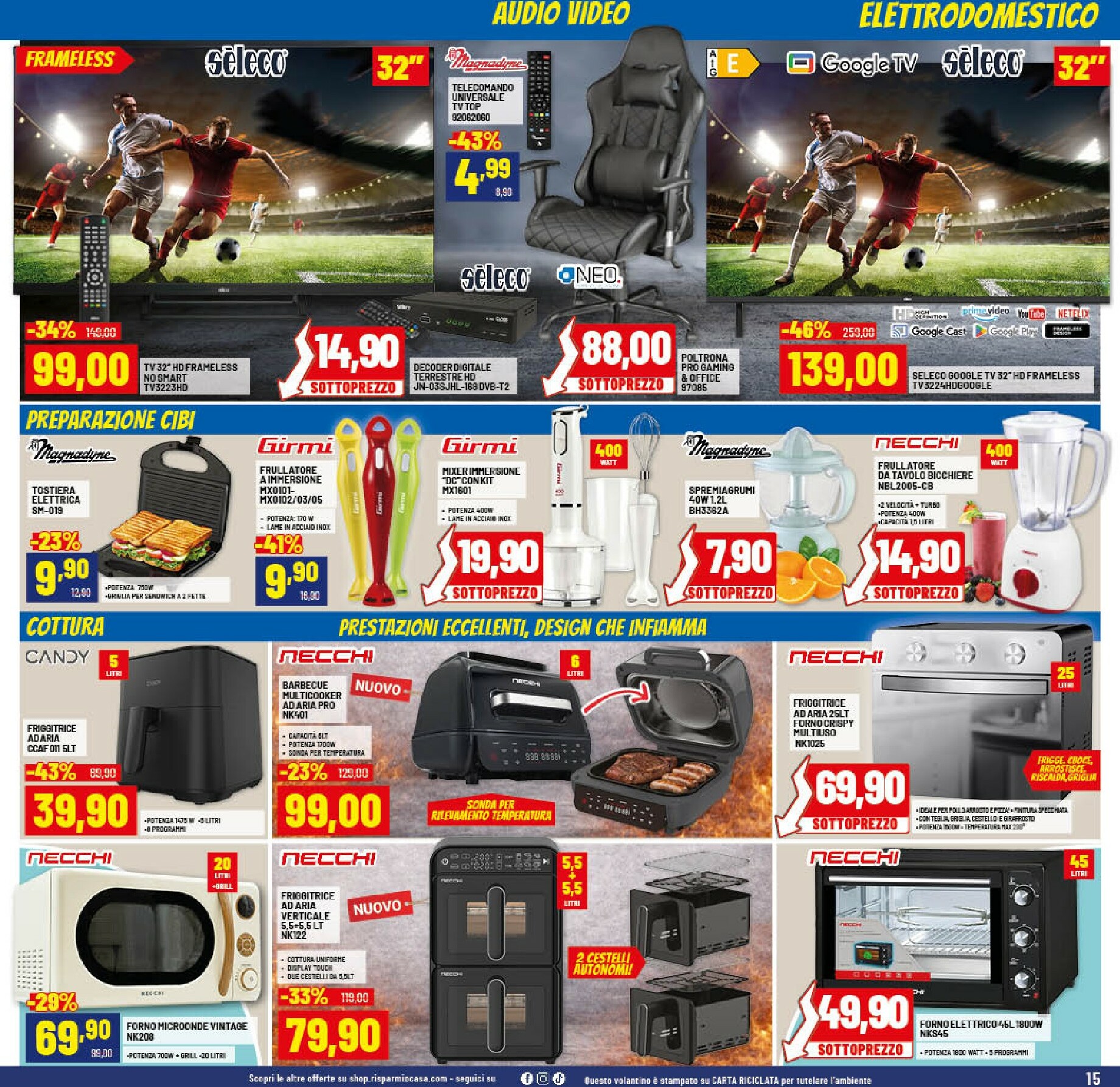 risparmio-casa - Volantino Risparmio Casa valido dal 24/01 al 08/02 - page: 15