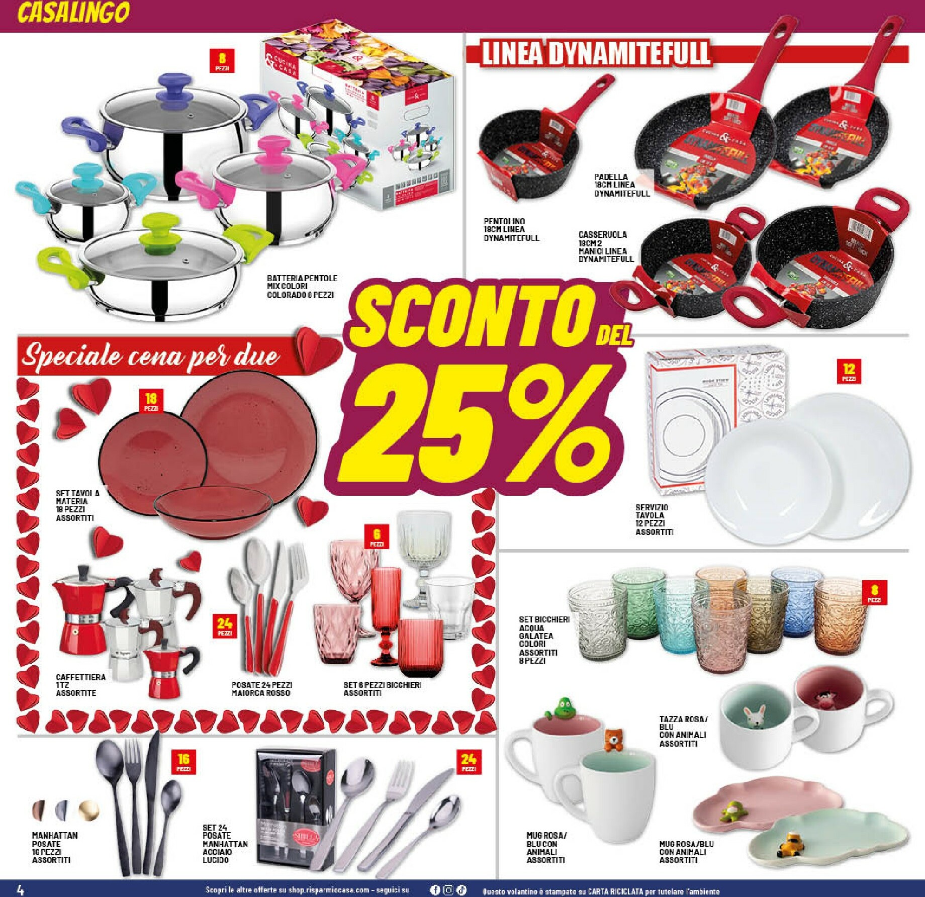 risparmio-casa - Volantino Risparmio Casa valido dal 11/02/2026 al 21/02/2026 - page: 4