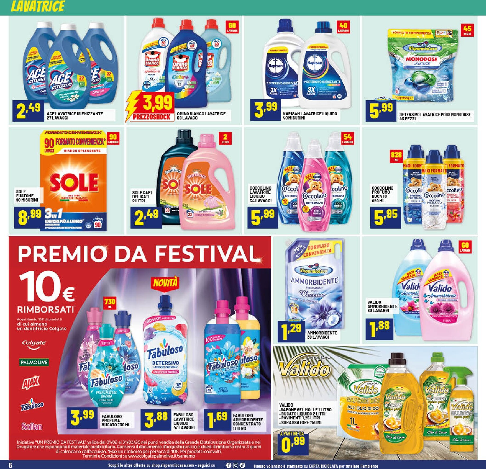 risparmio-casa - Volantino Risparmio Casa valido dal 26/02/2026 al 14/03/2026 - page: 6