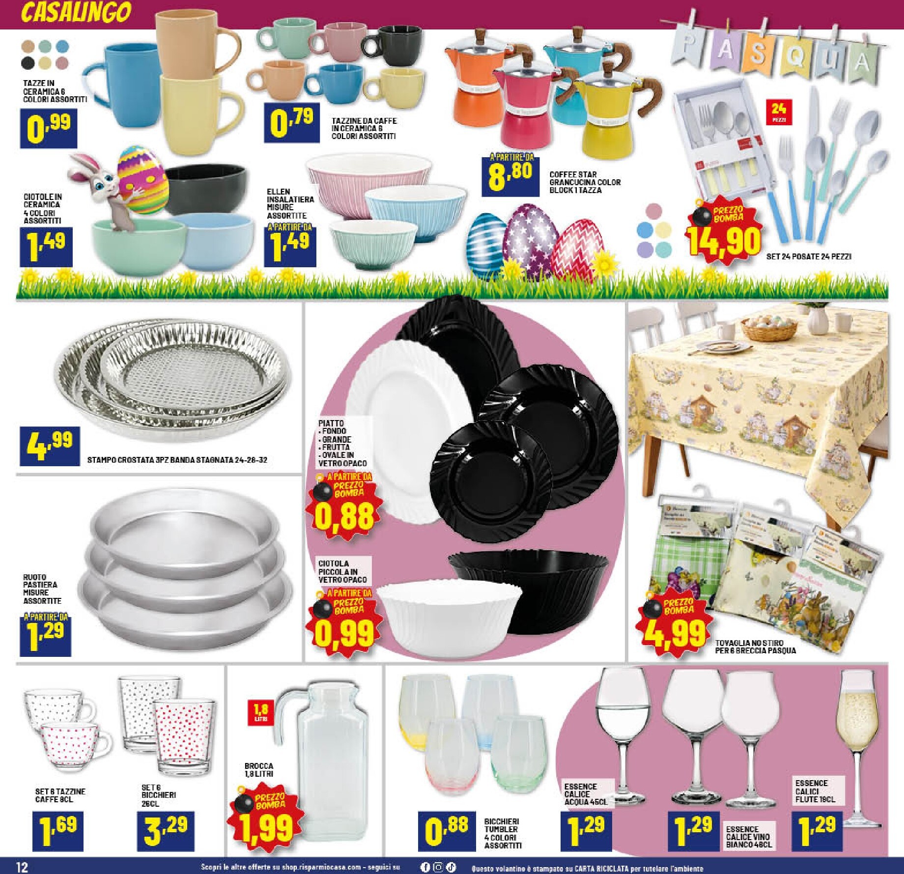 risparmio-casa - Volantino Risparmio Casa valido dal 26/03/2026 al 11/04/2026 - page: 12