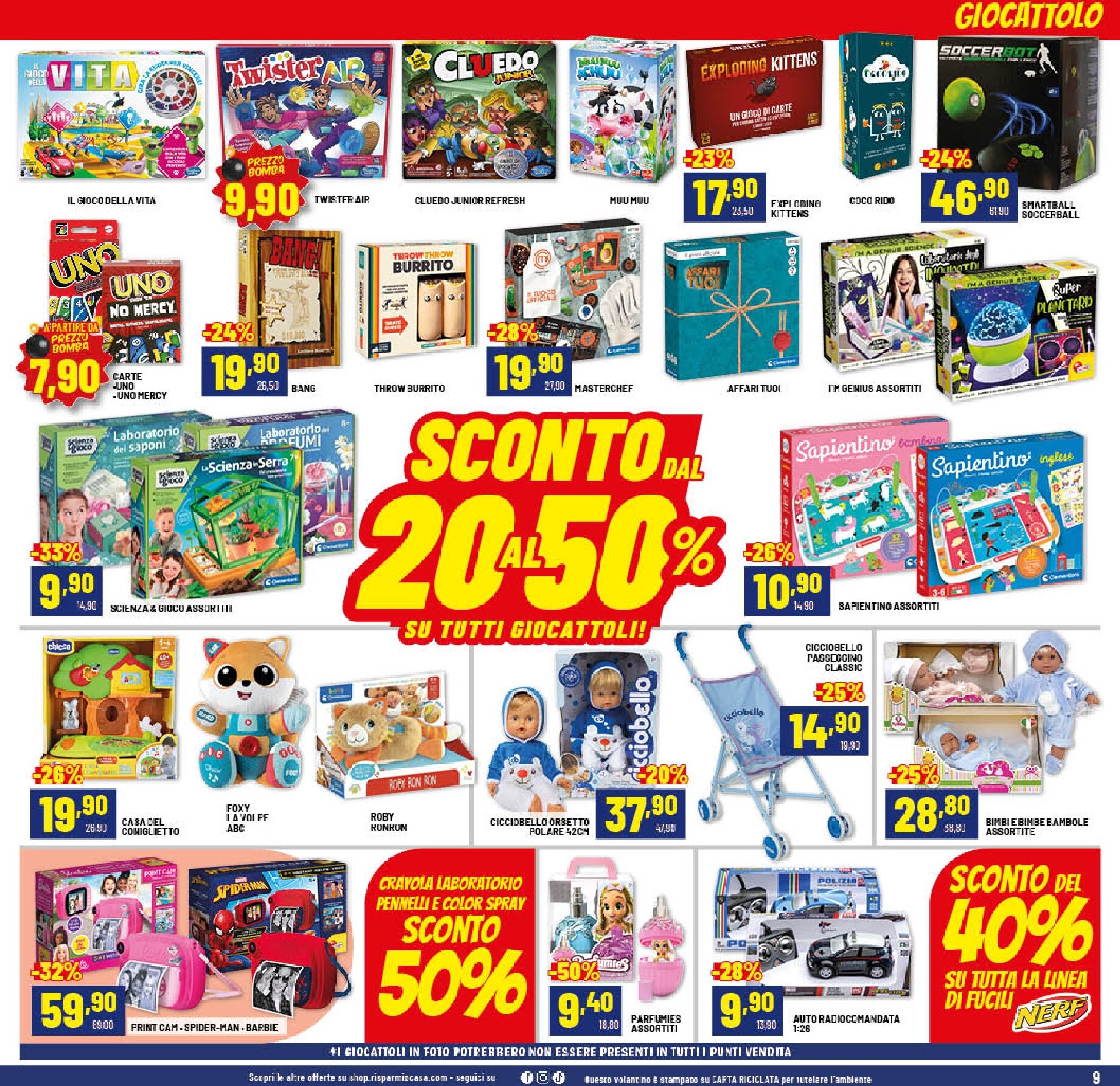 risparmio-casa - Volantino Risparmio Casa valido dal 26/03/2026 al 11/04/2026 - page: 9