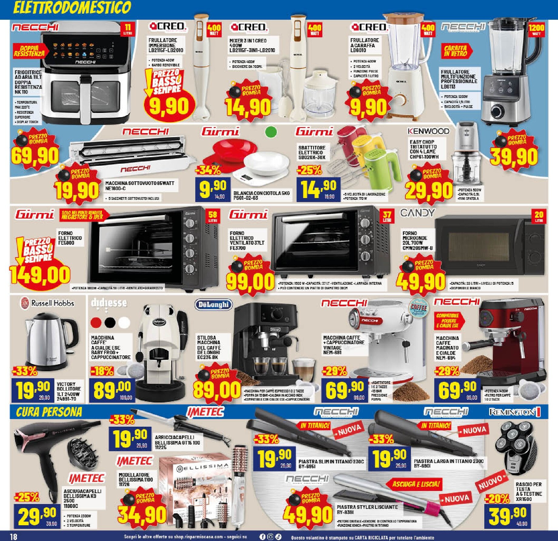 risparmio-casa - Volantino Risparmio Casa valido dal 26/03/2026 al 11/04/2026 - page: 18