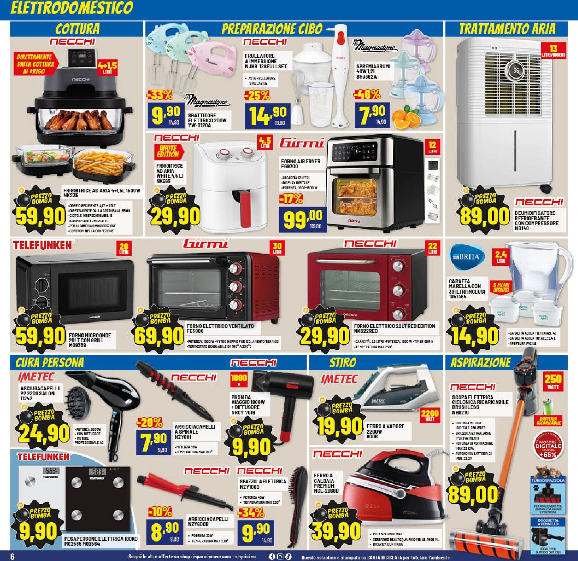 risparmio-casa - Volantino futuro Risparmio Casa - Black Week valido dal mercoledì 15/04/2026 al martedì 21/04/2026 - page: 6