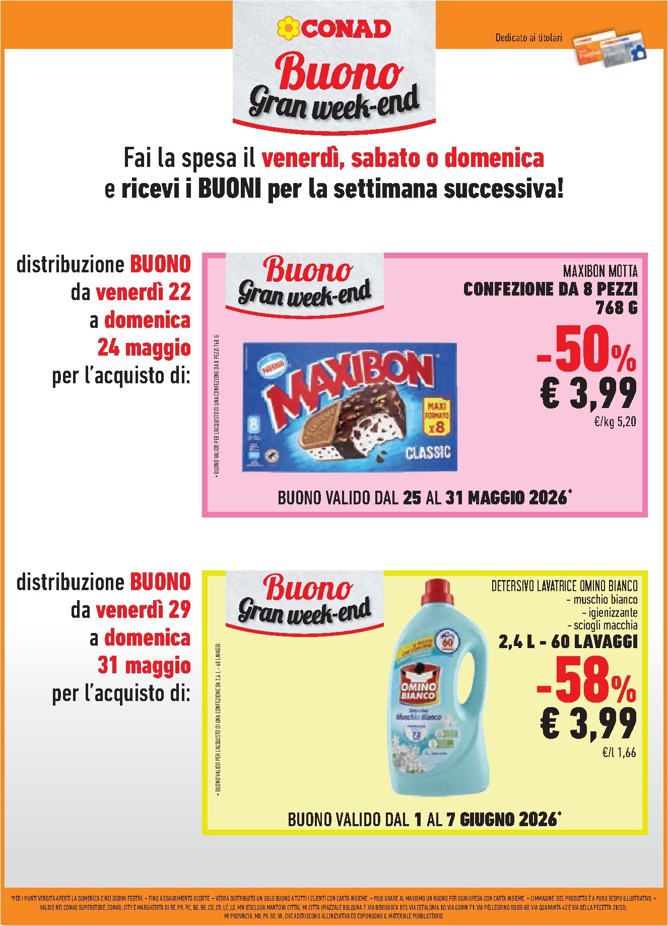 conad - Volantino attuale di Conad valido dal mercoledì 20/05/2026 al mercoledì 03/06/2026 - page: 18
