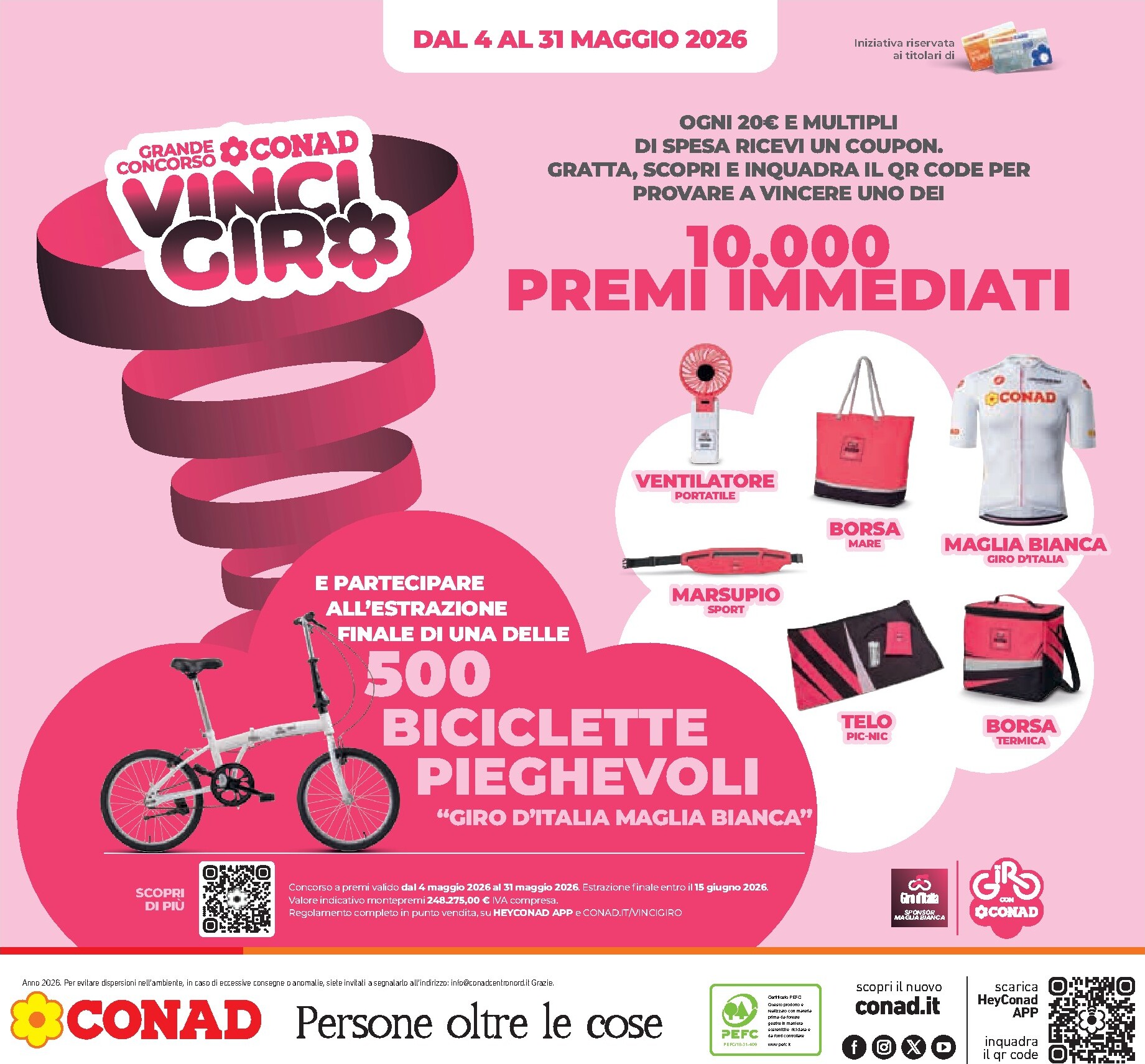conad - Volantino attuale di Conad valido dal lunedì 25/05/2026 al mercoledì 03/06/2026 - page: 40