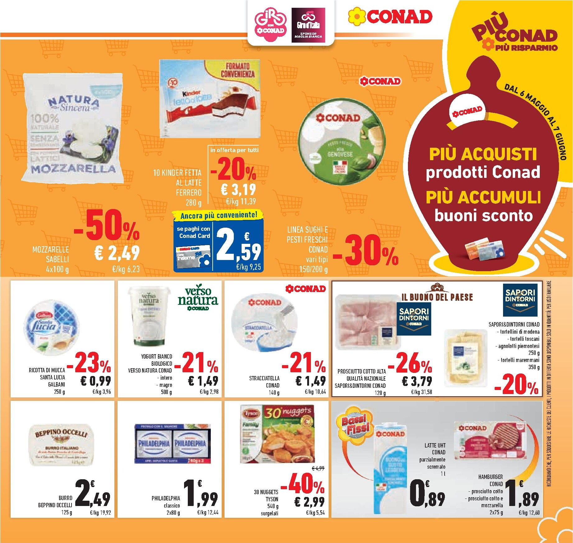 conad - Volantino attuale di Conad valido dal lunedì 25/05/2026 al mercoledì 03/06/2026 - page: 17