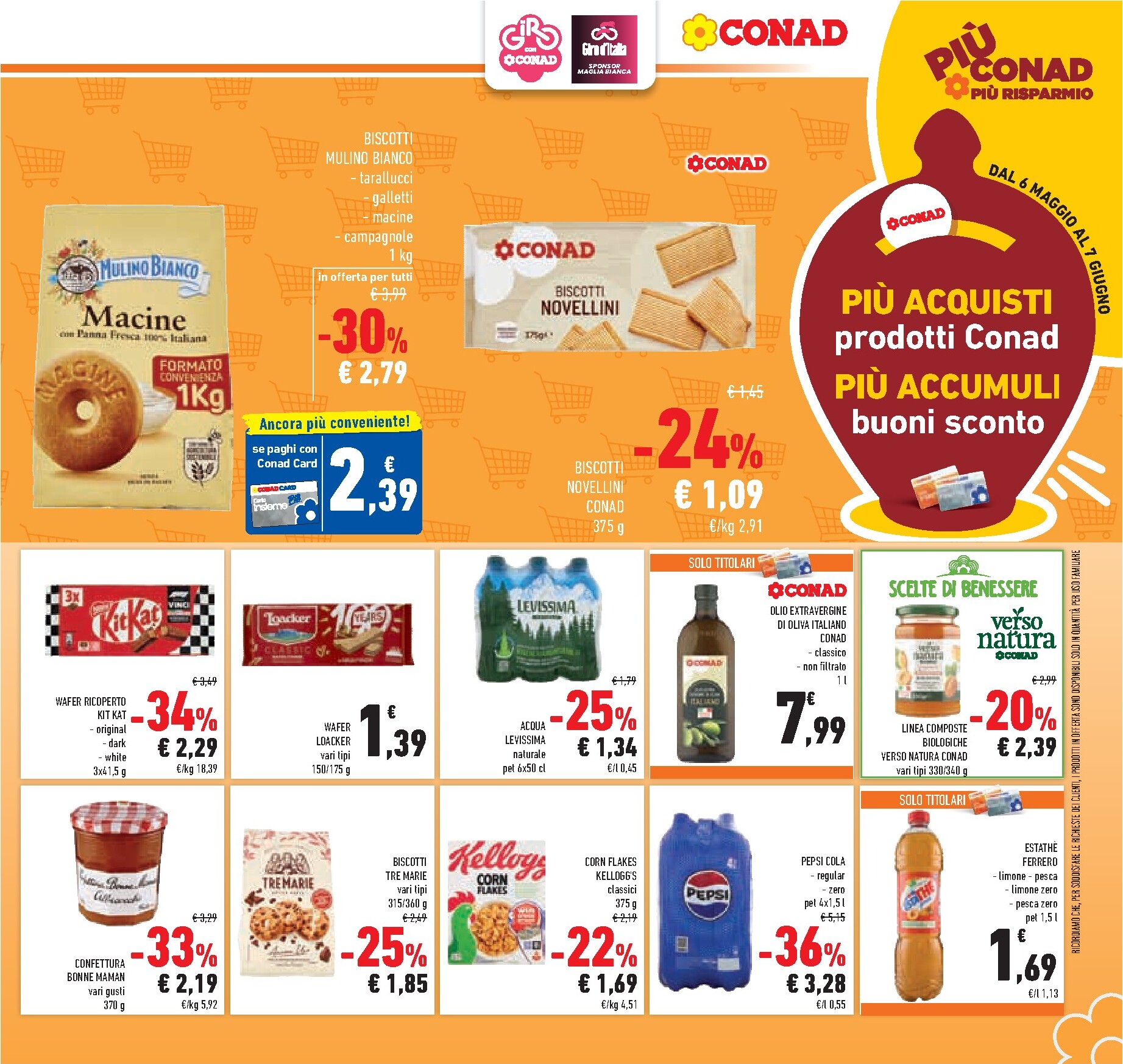 conad - Volantino attuale di Conad valido dal lunedì 25/05/2026 al mercoledì 03/06/2026 - page: 21