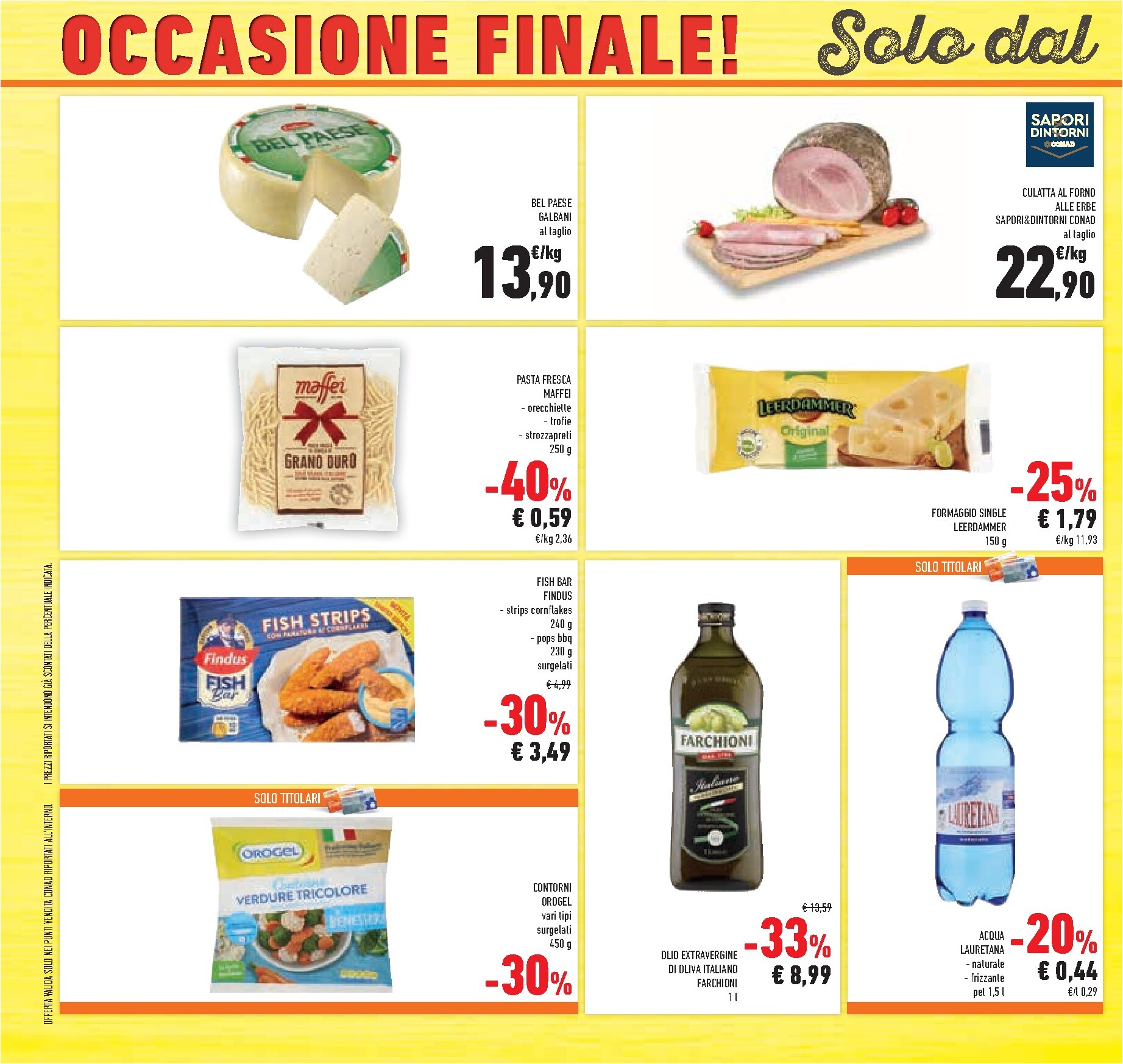 conad - Volantino attuale di Conad valido dal lunedì 25/05/2026 al mercoledì 03/06/2026 - page: 38