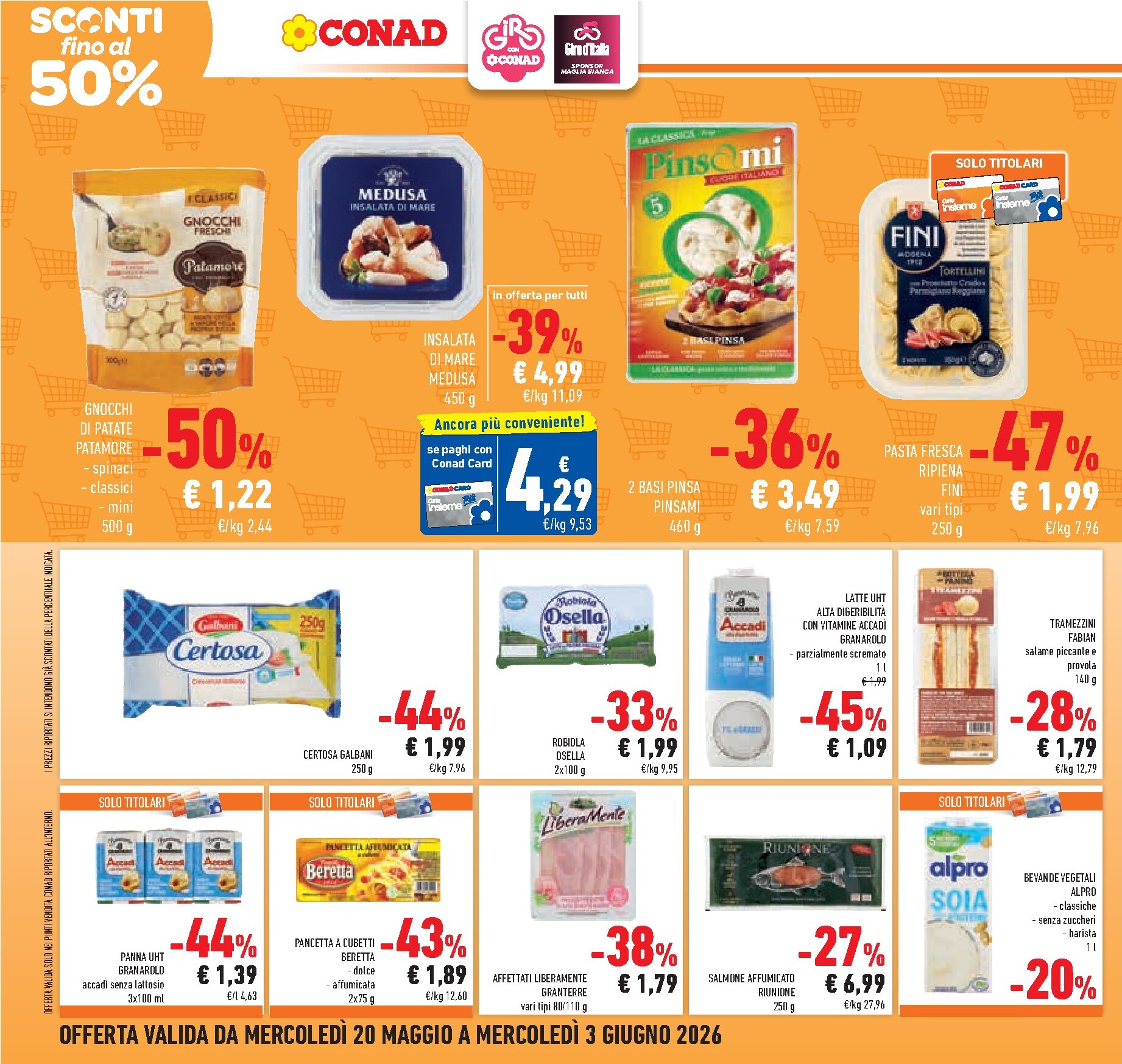 conad - Volantino attuale di Conad valido dal lunedì 25/05/2026 al mercoledì 03/06/2026 - page: 16