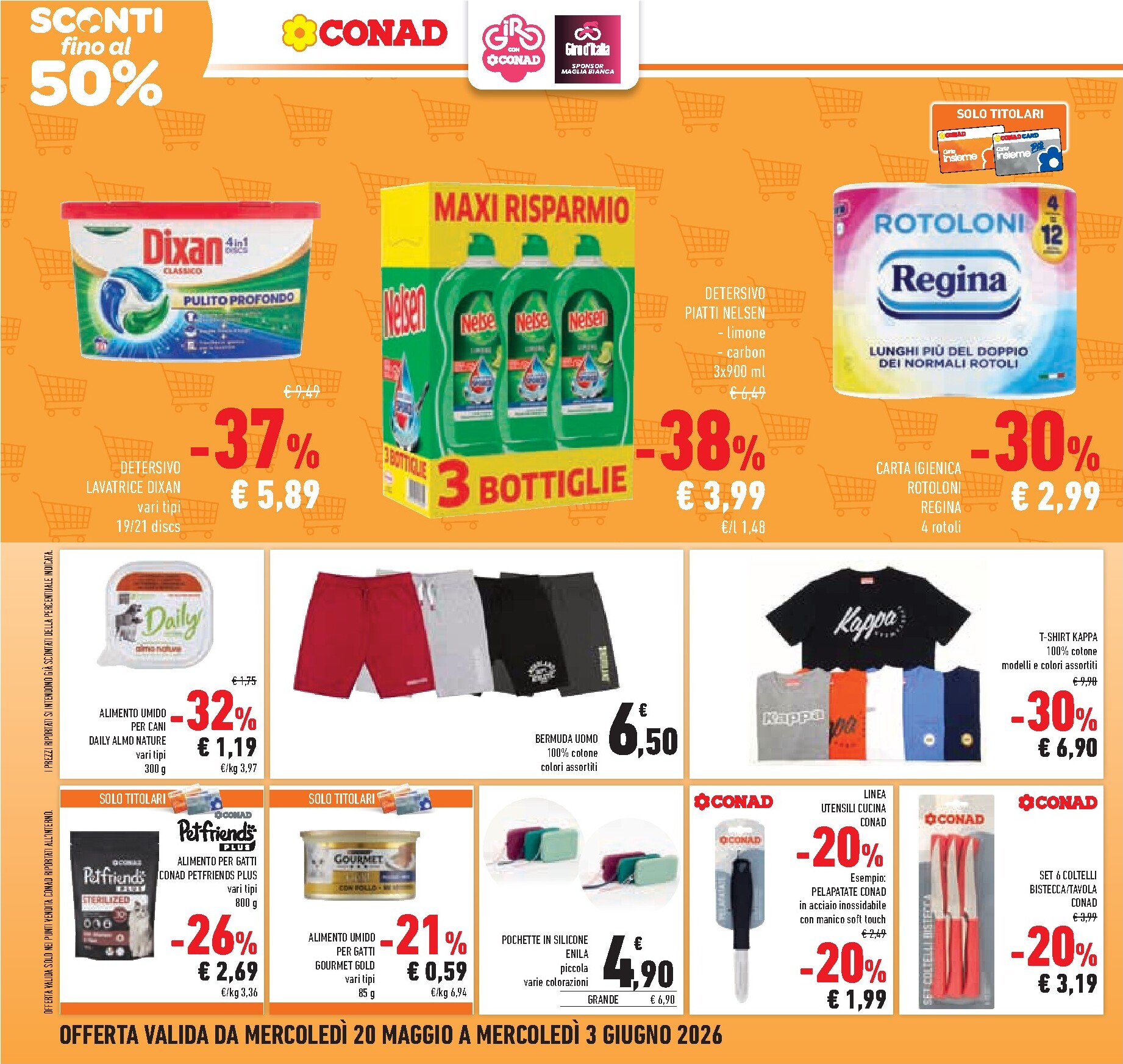 conad - Volantino attuale di Conad valido dal lunedì 25/05/2026 al mercoledì 03/06/2026 - page: 24