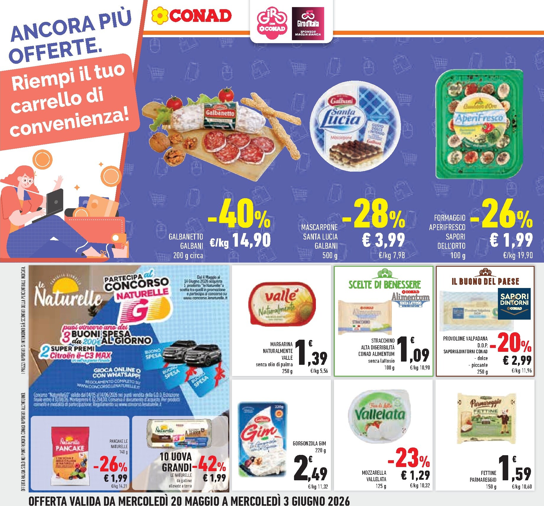 conad - Volantino attuale di Conad valido dal lunedì 25/05/2026 al mercoledì 03/06/2026 - page: 26