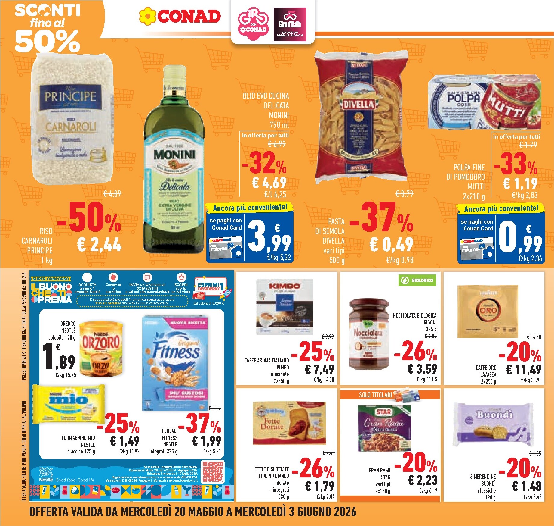 conad - Volantino attuale di Conad valido dal lunedì 25/05/2026 al mercoledì 03/06/2026 - page: 20