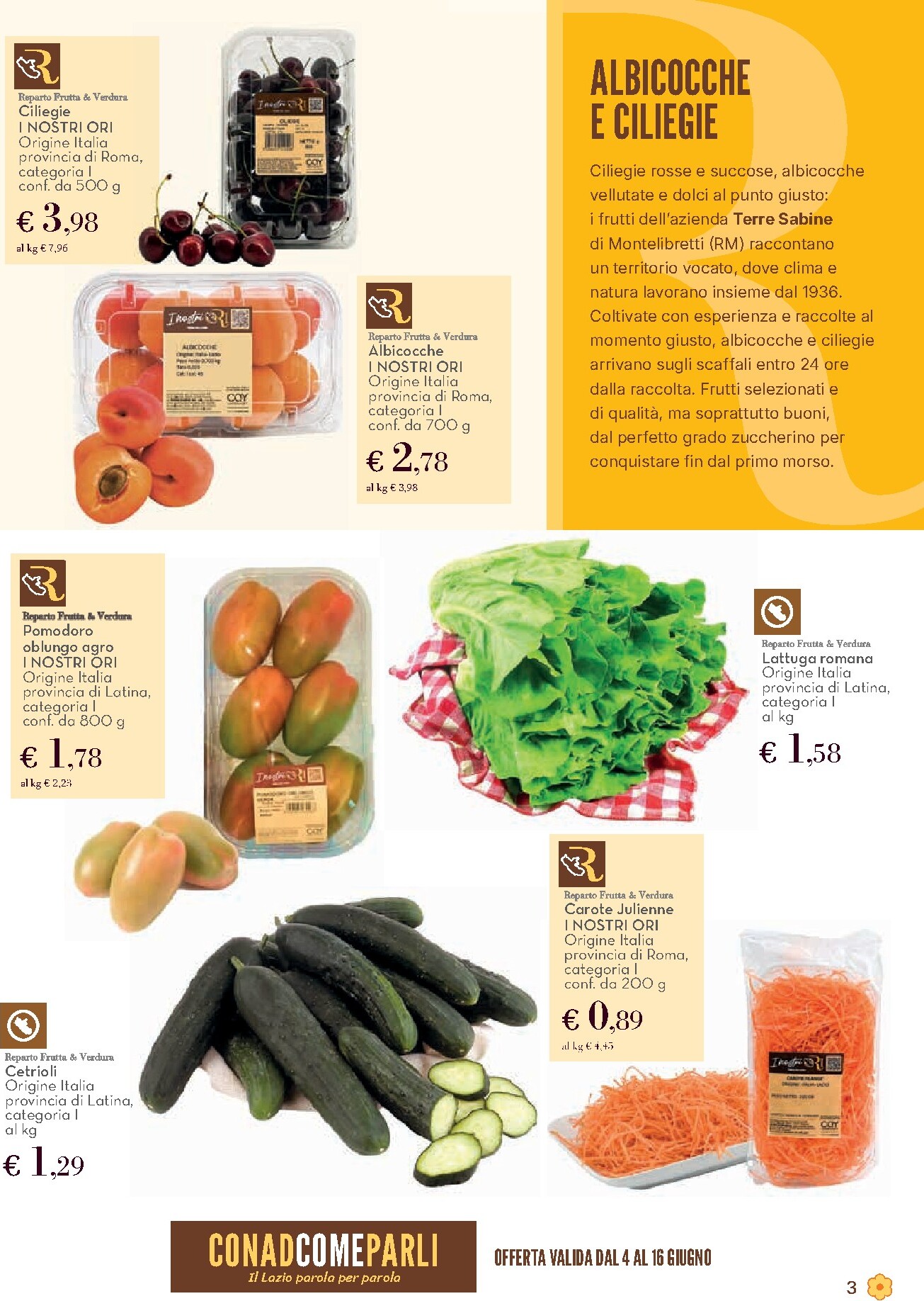 conad - Volantino Conad - Battilonta per la prossima settimana dal giovedì 04/06/2026 al martedì 16/06/2026 - page: 3