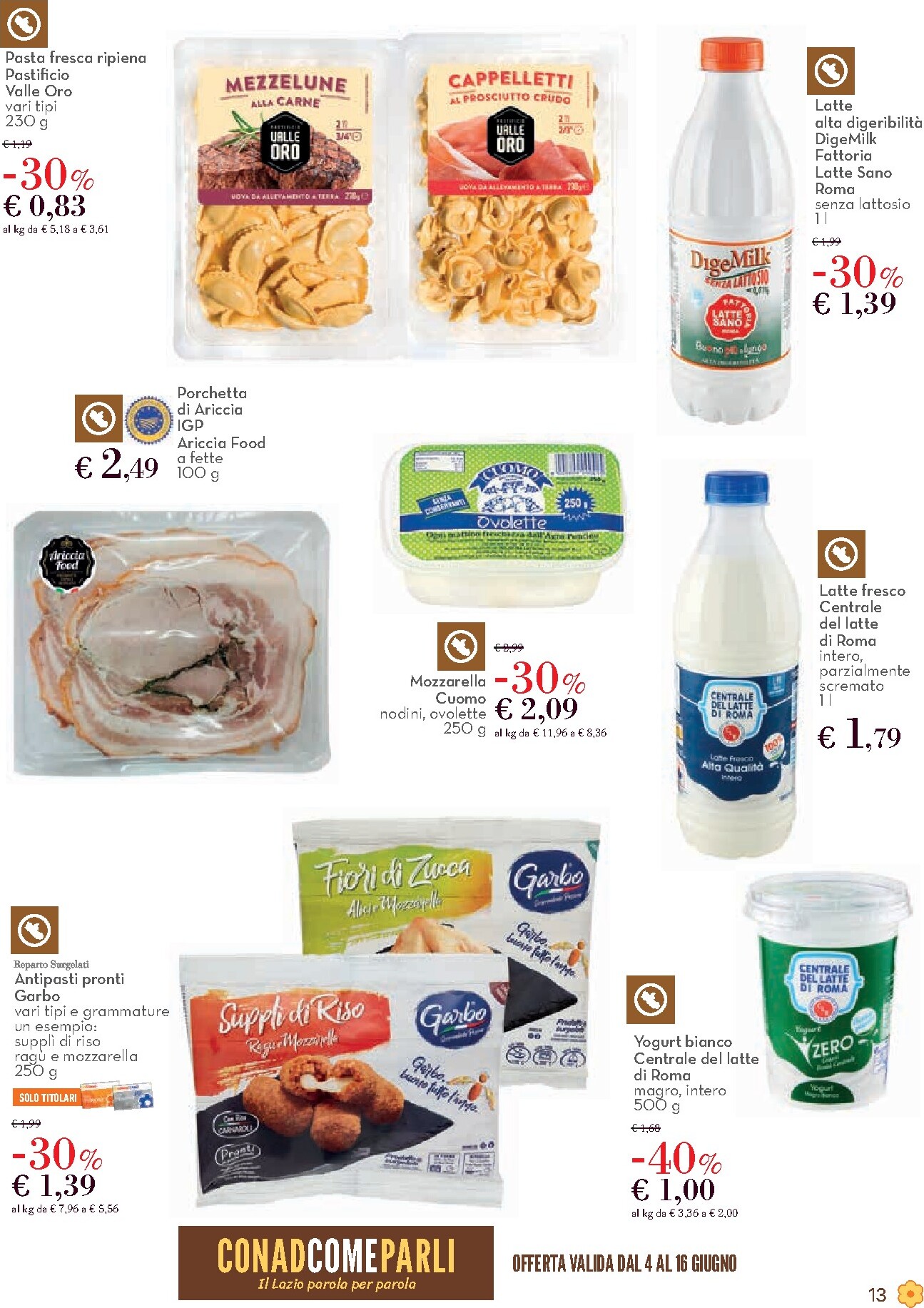 conad - Volantino Conad - Battilonta per la prossima settimana dal giovedì 04/06/2026 al martedì 16/06/2026 - page: 13