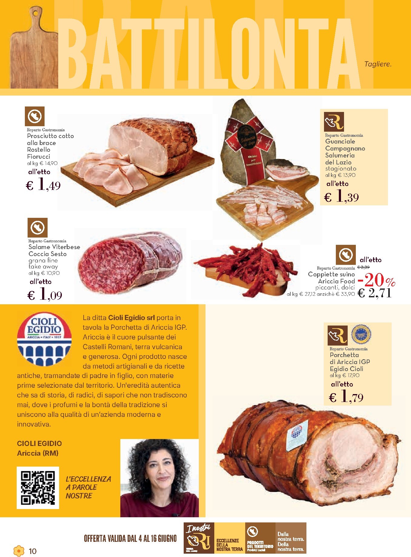 conad - Volantino Conad - Battilonta per la prossima settimana dal giovedì 04/06/2026 al martedì 16/06/2026 - page: 10