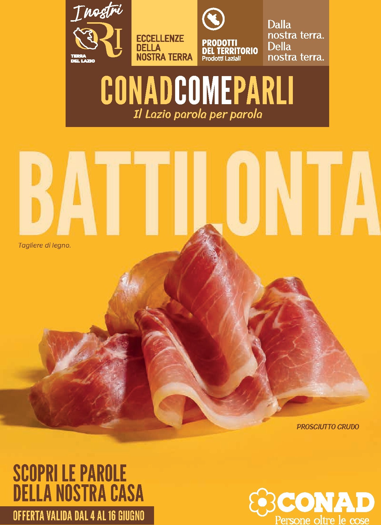 conad - Volantino Conad - Battilonta per la prossima settimana dal giovedì 04/06/2026 al martedì 16/06/2026