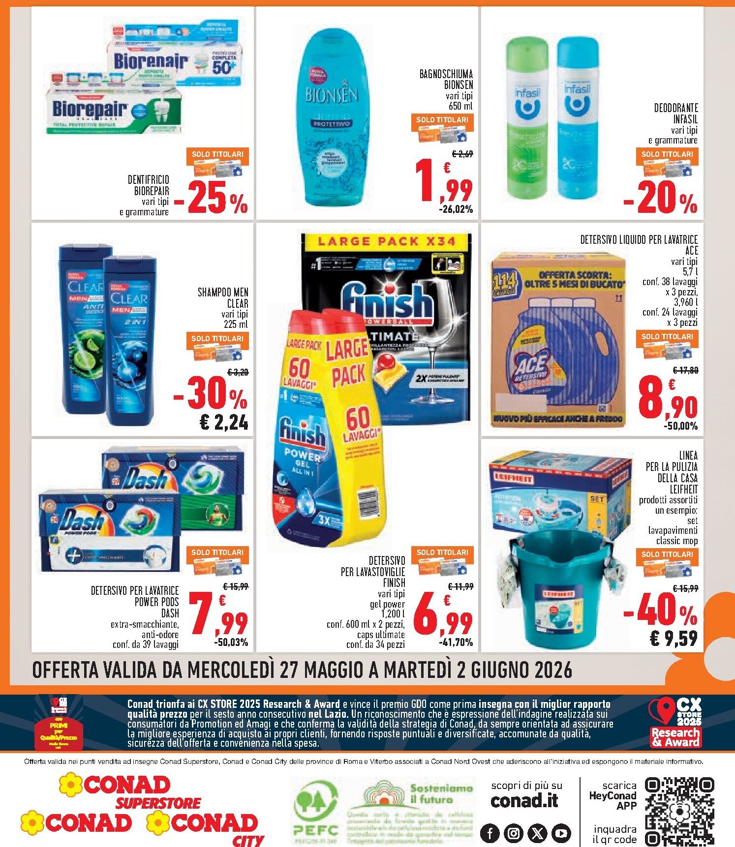 conad - Volantino attuale di Conad - Convenienza Più valido dal mercoledì 27/05/2026 al martedì 02/06/2026 - page: 8