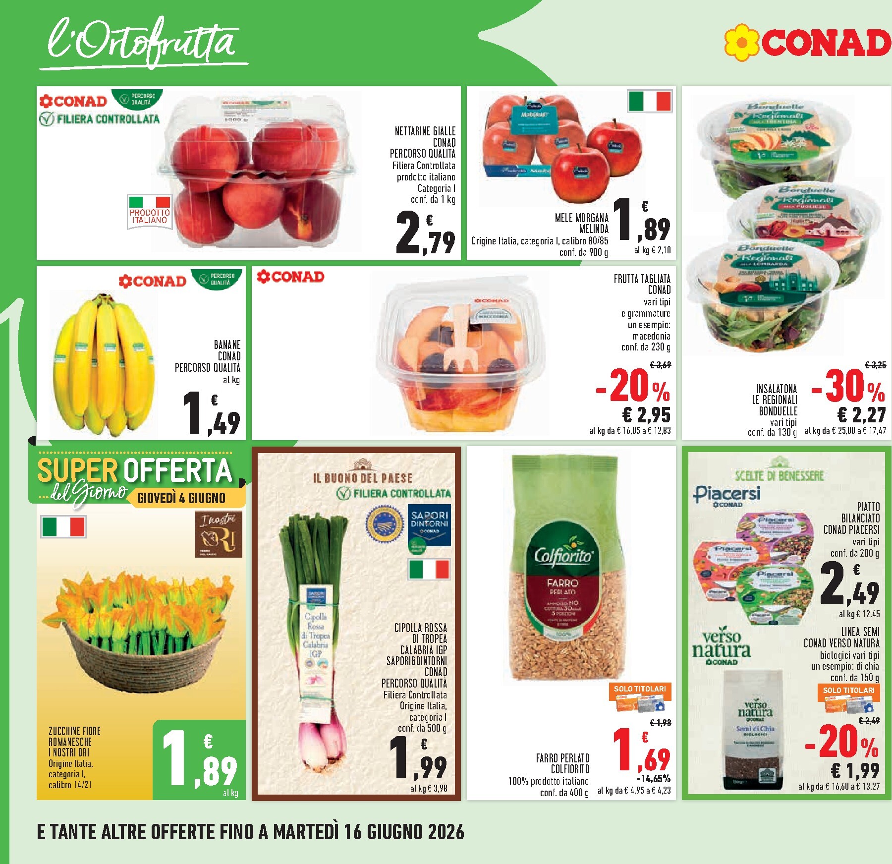 conad - Volantino Conad per la prossima settimana dal giovedì 04/06/2026 al sabato 13/06/2026 - page: 6