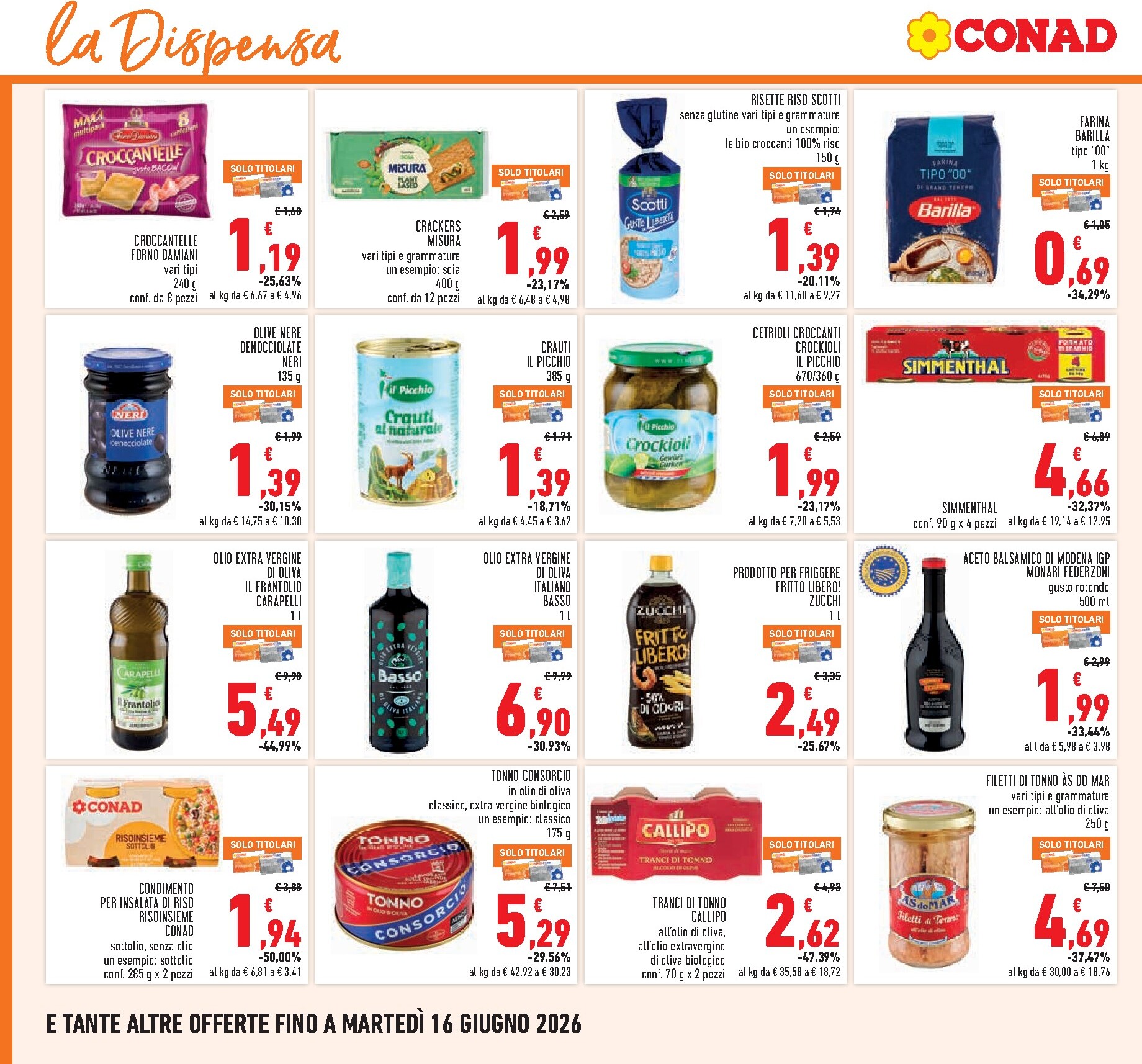 conad - Volantino Conad per la prossima settimana dal giovedì 04/06/2026 al sabato 13/06/2026 - page: 14
