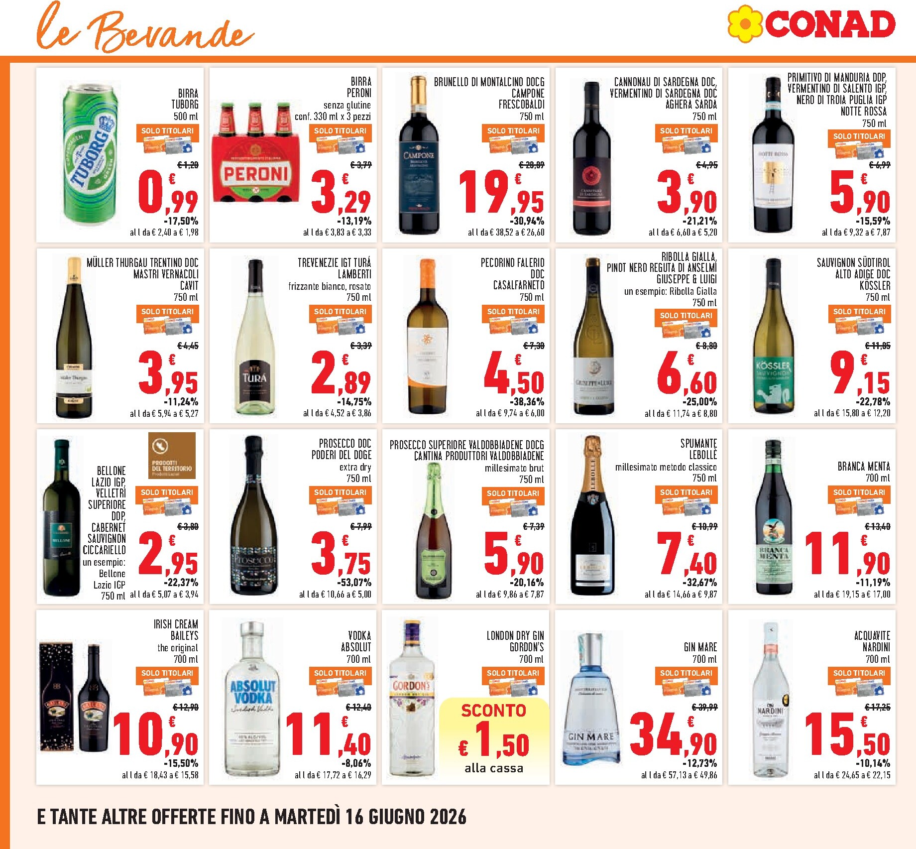 conad - Volantino Conad per la prossima settimana dal giovedì 04/06/2026 al sabato 13/06/2026 - page: 20
