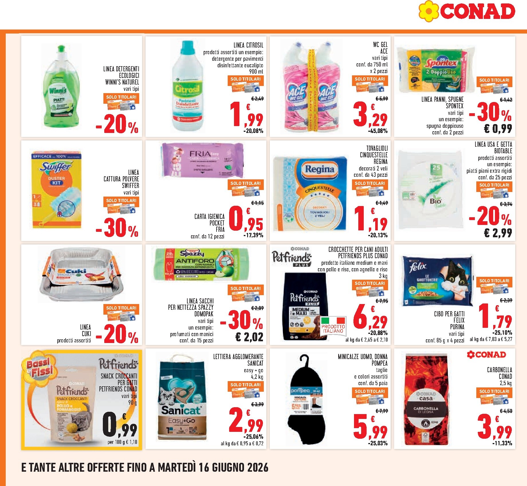 conad - Volantino Conad per la prossima settimana dal giovedì 04/06/2026 al sabato 13/06/2026 - page: 26