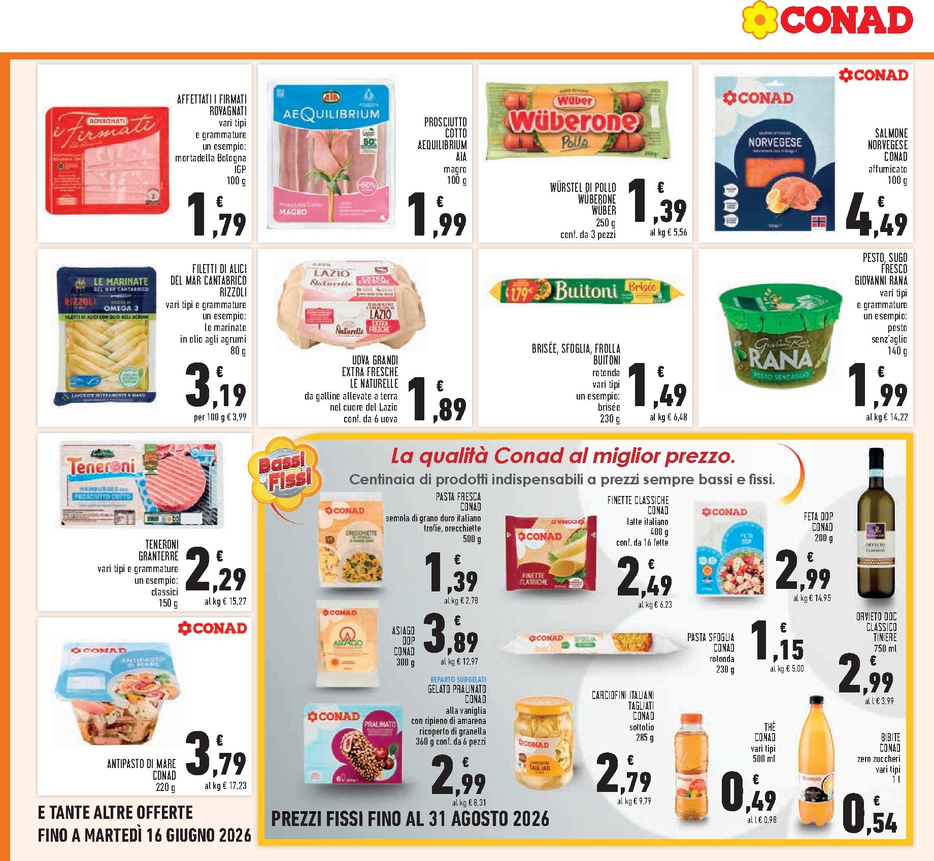 conad - Volantino Conad per la prossima settimana dal giovedì 04/06/2026 al sabato 13/06/2026 - page: 12