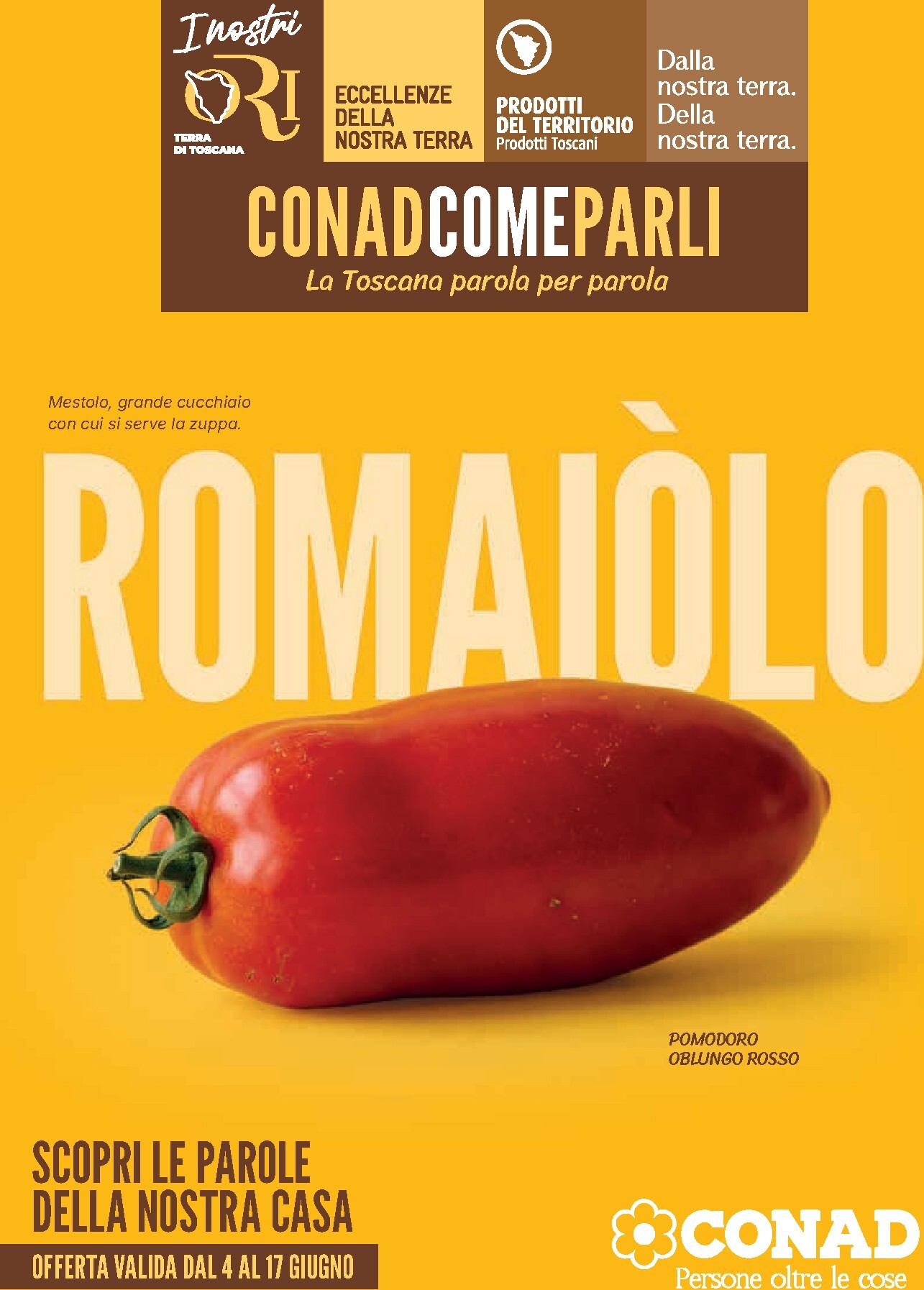 conad - Volantino futuro Conad - Romaiòlo valido dal giovedì 04/06/2026 al mercoledì 17/06/2026
