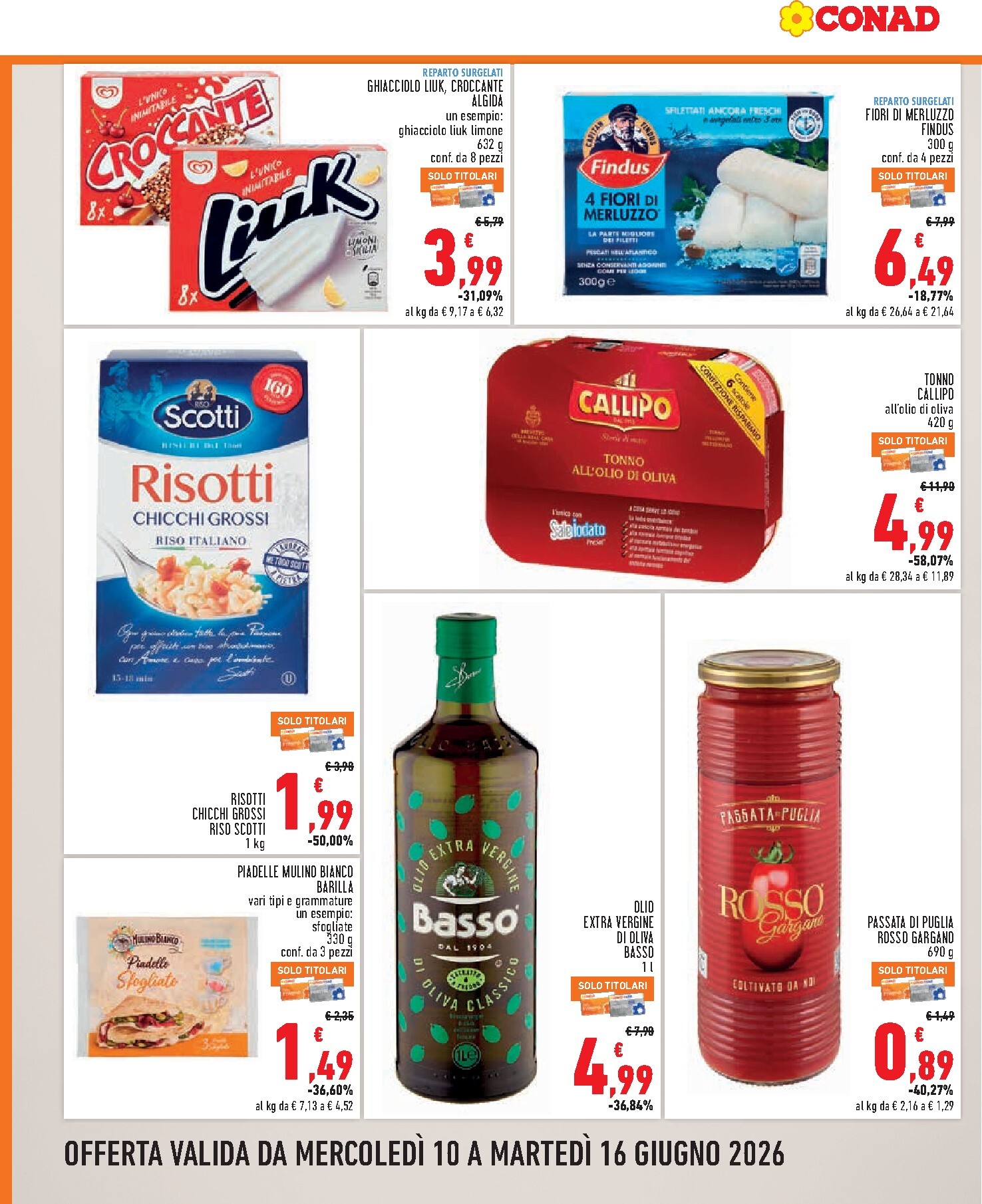 conad - Volantino attuale di Conad - Convenienza Più valido dal mercoledì 10/06/2026 al martedì 16/06/2026 - page: 6
