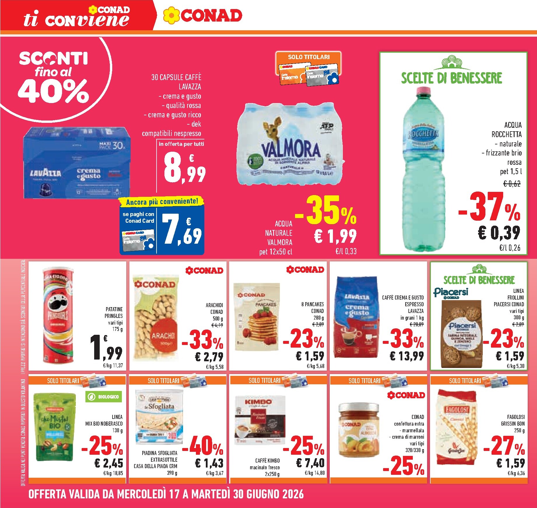 conad - Volantino futuro Conad - Sconti fino al 40% valido dal mercoledì 17/06/2026 al martedì 30/06/2026 - page: 20