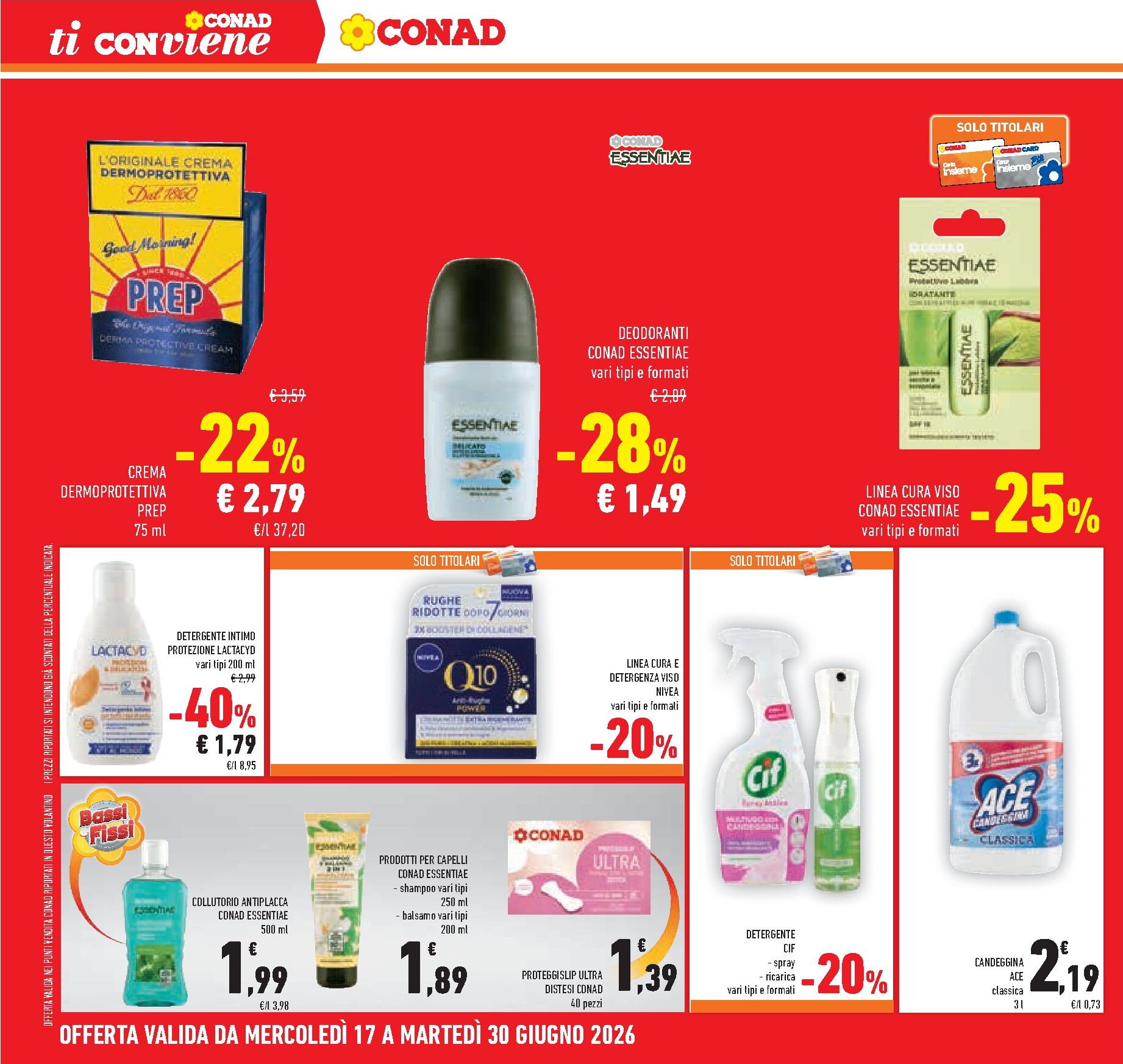 conad - Volantino futuro Conad - Sconti fino al 40% valido dal mercoledì 17/06/2026 al martedì 30/06/2026 - page: 32