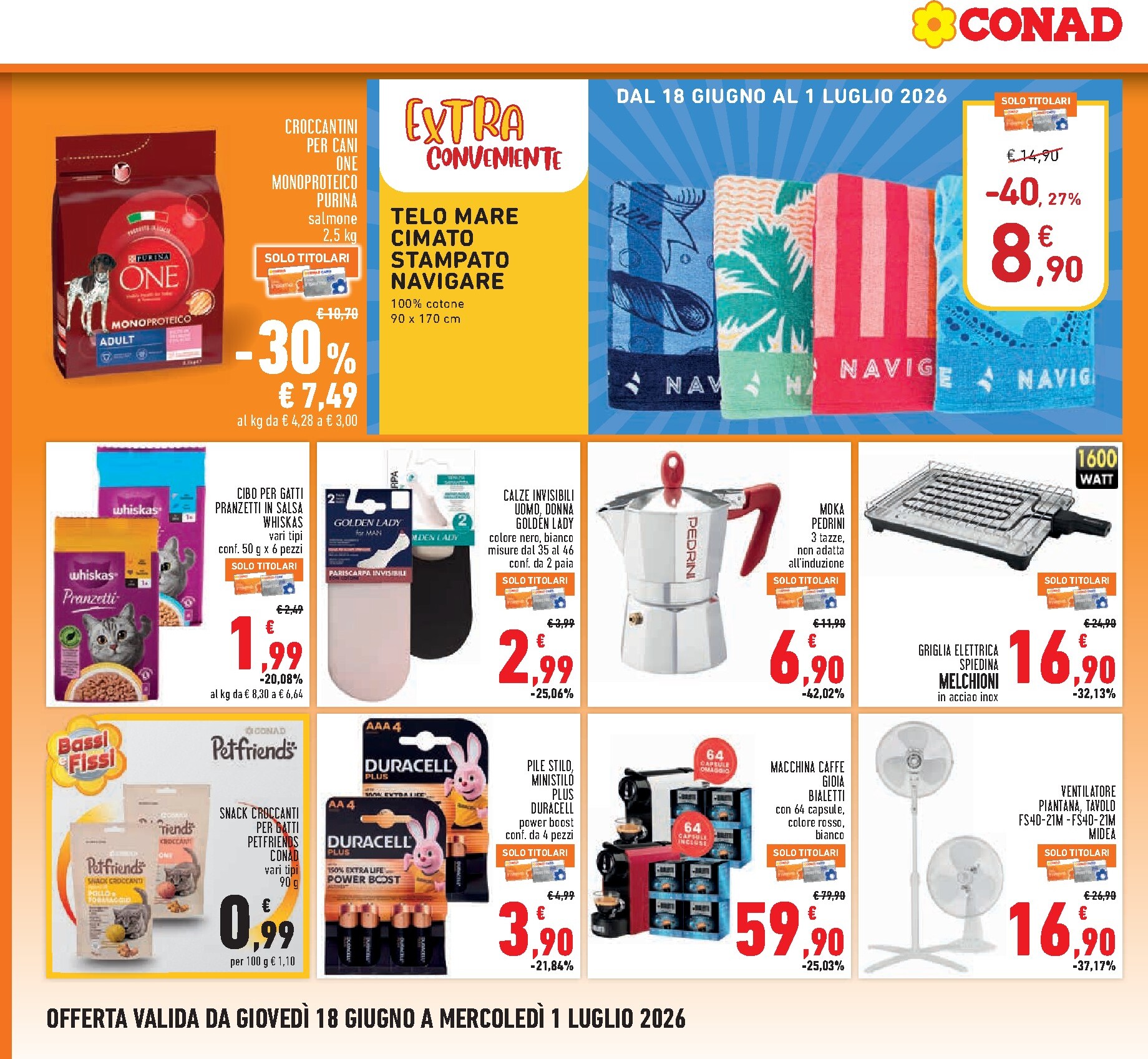 conad - Volantino futuro Conad valido dal giovedì 18/06/2026 al mercoledì 01/07/2026 - page: 20