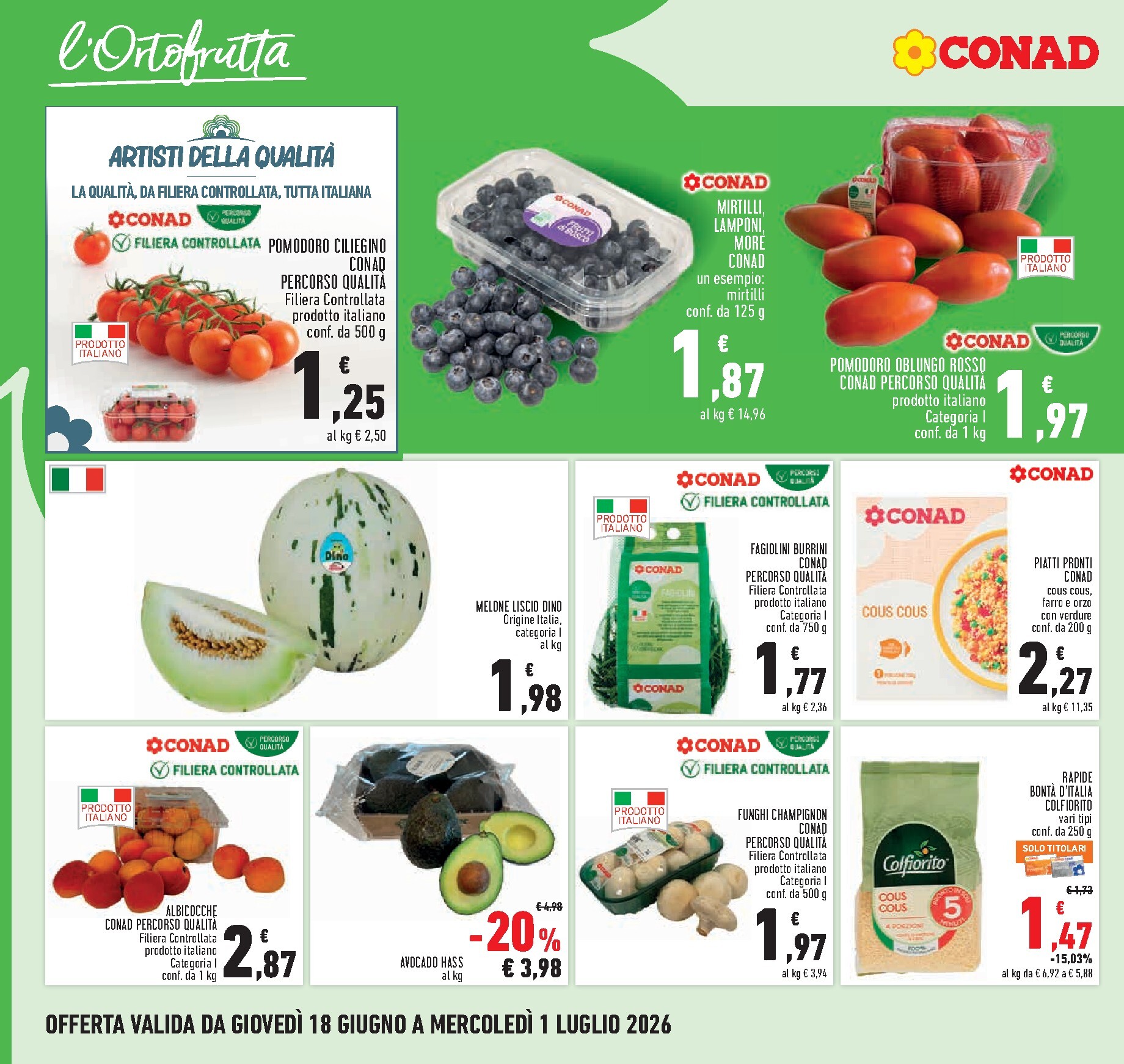 conad - Volantino futuro Conad valido dal giovedì 18/06/2026 al mercoledì 01/07/2026 - page: 10