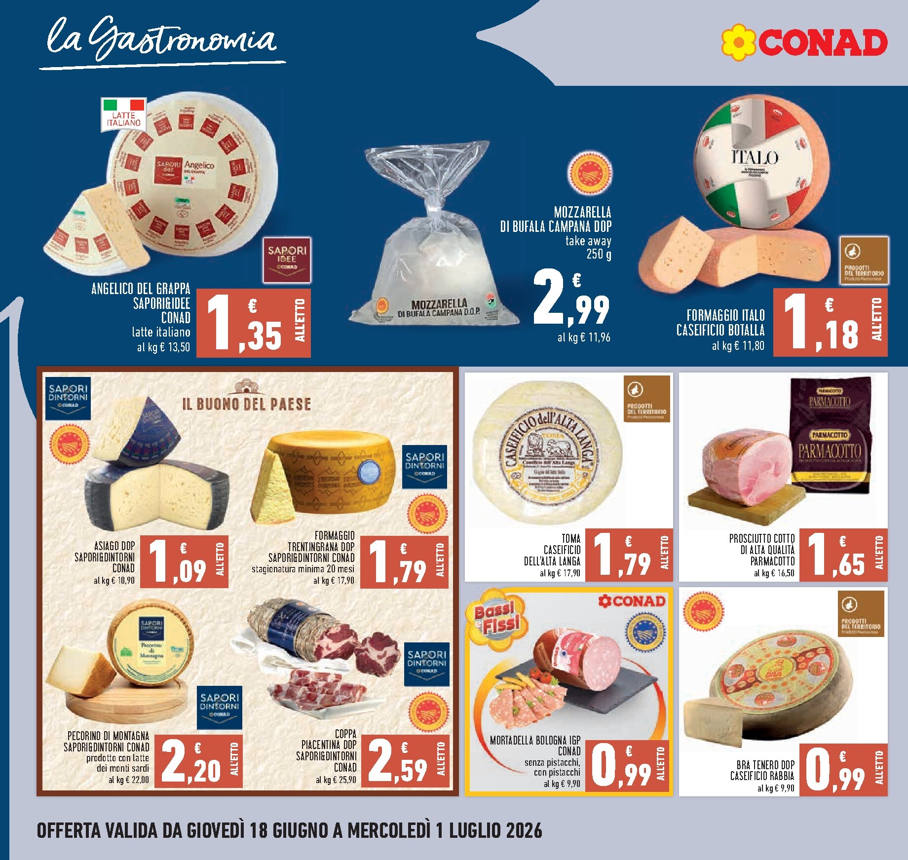 conad - Volantino futuro Conad valido dal giovedì 18/06/2026 al mercoledì 01/07/2026 - page: 8