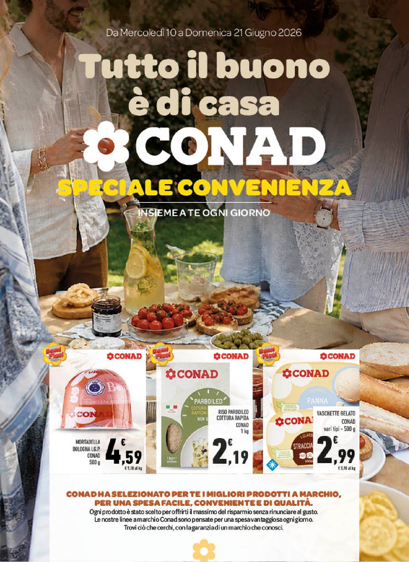 conad - Volantino attuale di Conad - Speciale Convenienza valido dal mercoledì 10/06/2026 al domenica 21/06/2026