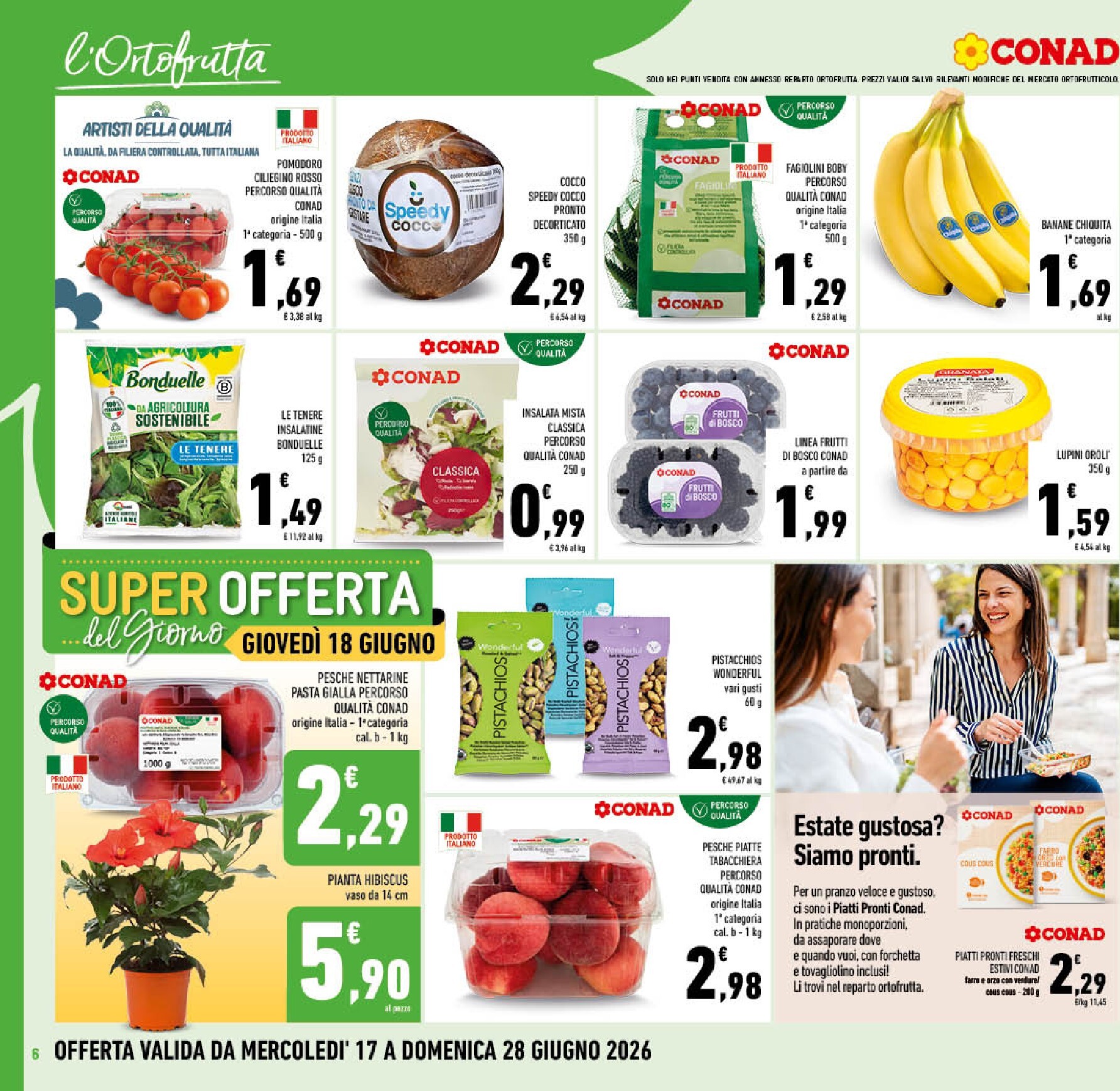 conad - Volantino futuro Conad valido dal mercoledì 17/06/2026 al domenica 28/06/2026 - page: 6