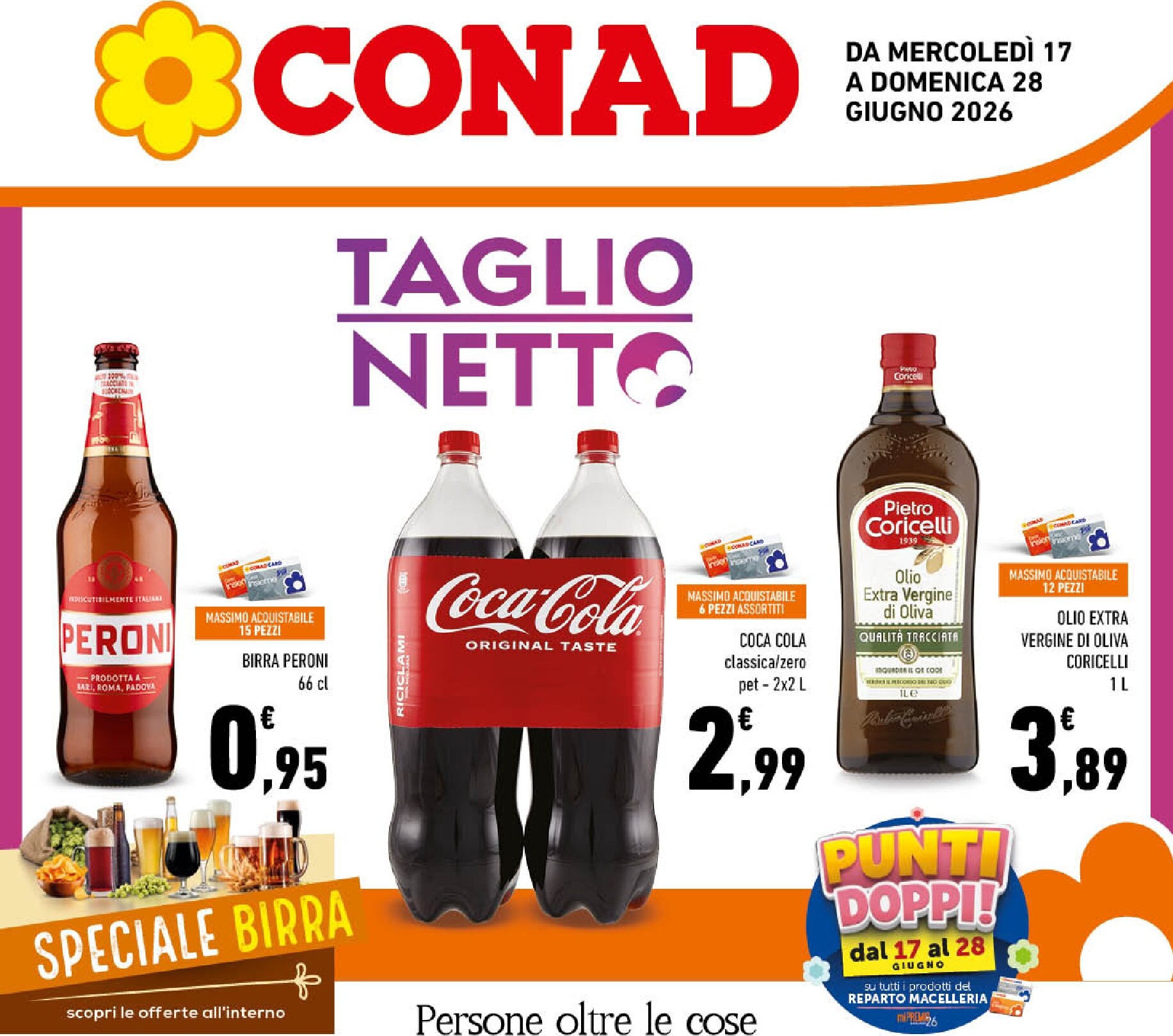 conad - Volantino futuro Conad valido dal mercoledì 17/06/2026 al domenica 28/06/2026