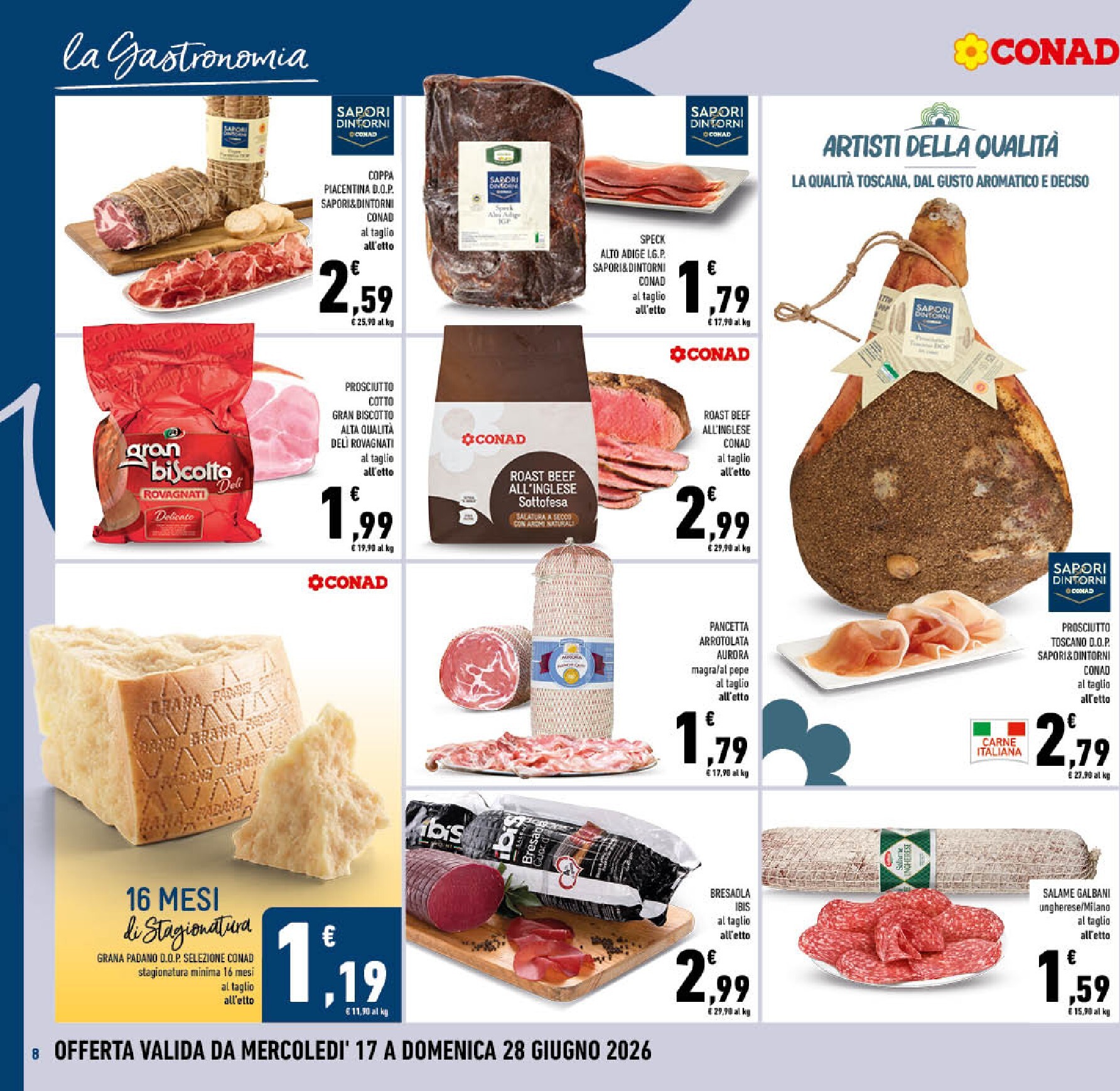 conad - Volantino futuro Conad valido dal mercoledì 17/06/2026 al domenica 28/06/2026 - page: 8