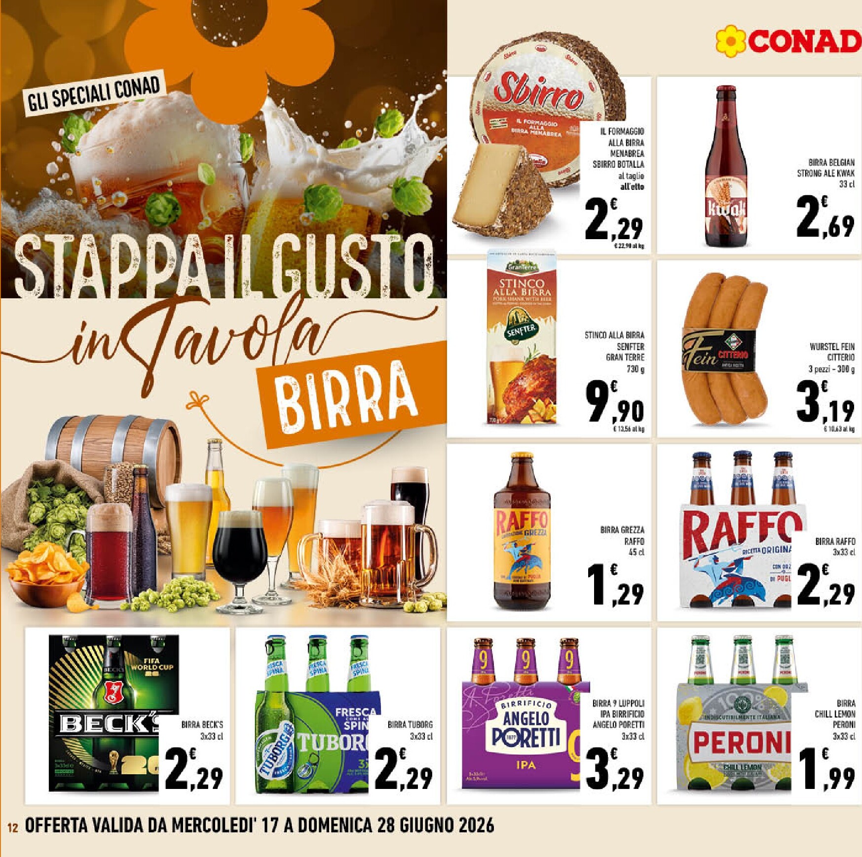 conad - Volantino futuro Conad valido dal mercoledì 17/06/2026 al domenica 28/06/2026 - page: 12