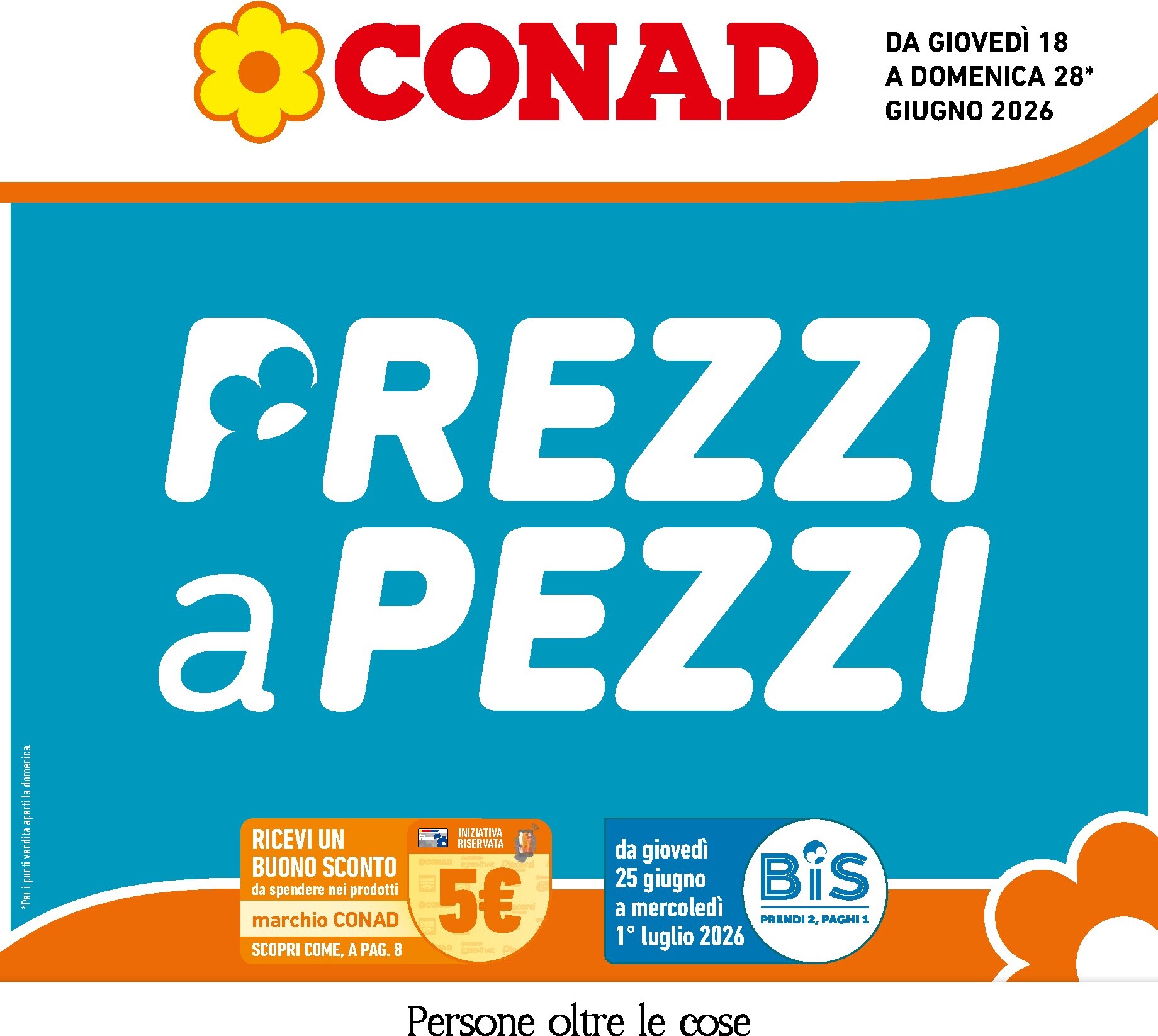 conad - Volantino attuale di Conad valido dal giovedì 18/06/2026 al domenica 28/06/2026