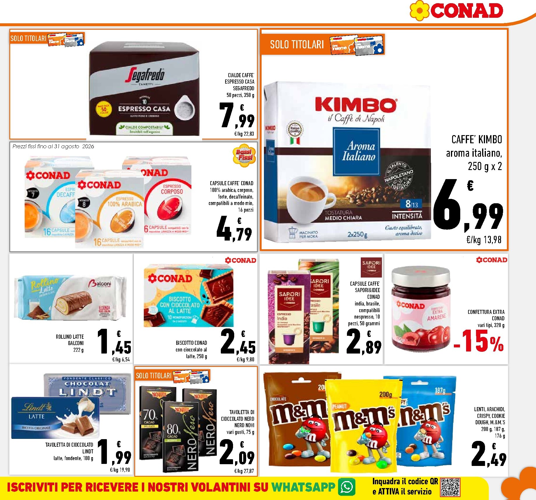 conad - Volantino attuale di Conad - Super Risparmio valido dal lunedì 15/06/2026 al sabato 27/06/2026 - page: 15