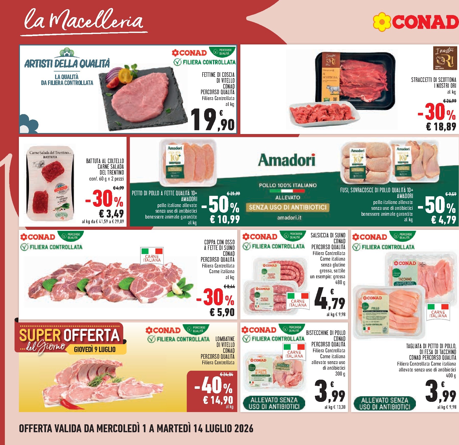 conad - Volantino Conad per la prossima settimana dal mercoledì 01/07/2026 al martedì 14/07/2026 - page: 6