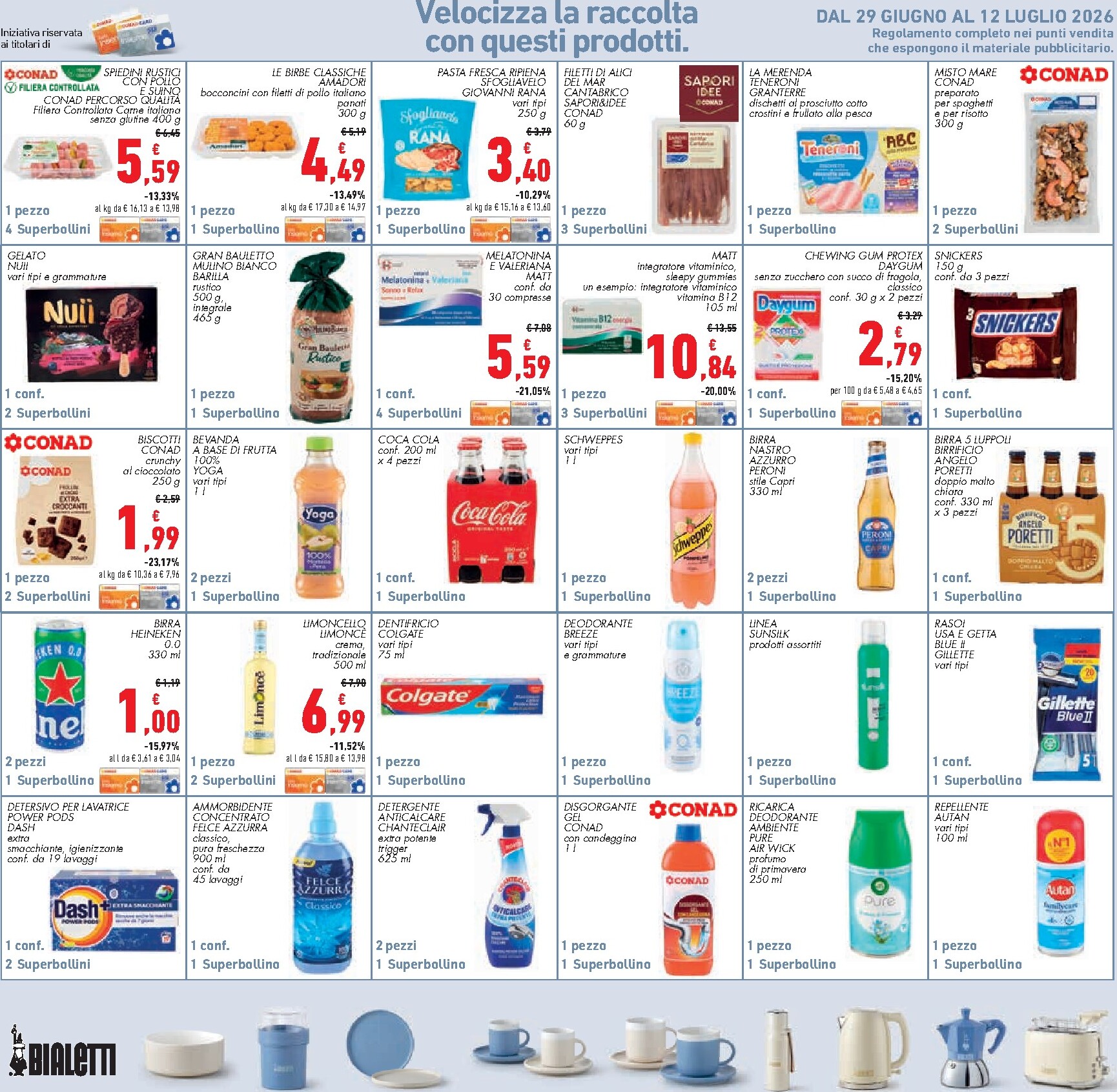 conad - Volantino Conad per la prossima settimana dal mercoledì 01/07/2026 al martedì 14/07/2026 - page: 22
