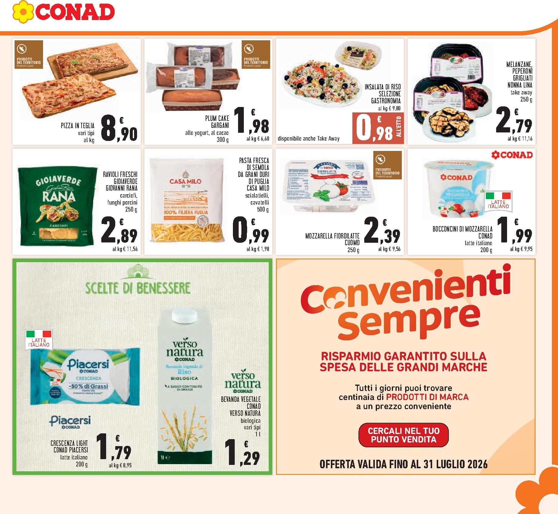 conad - Volantino Conad per la prossima settimana dal mercoledì 01/07/2026 al martedì 14/07/2026 - page: 9