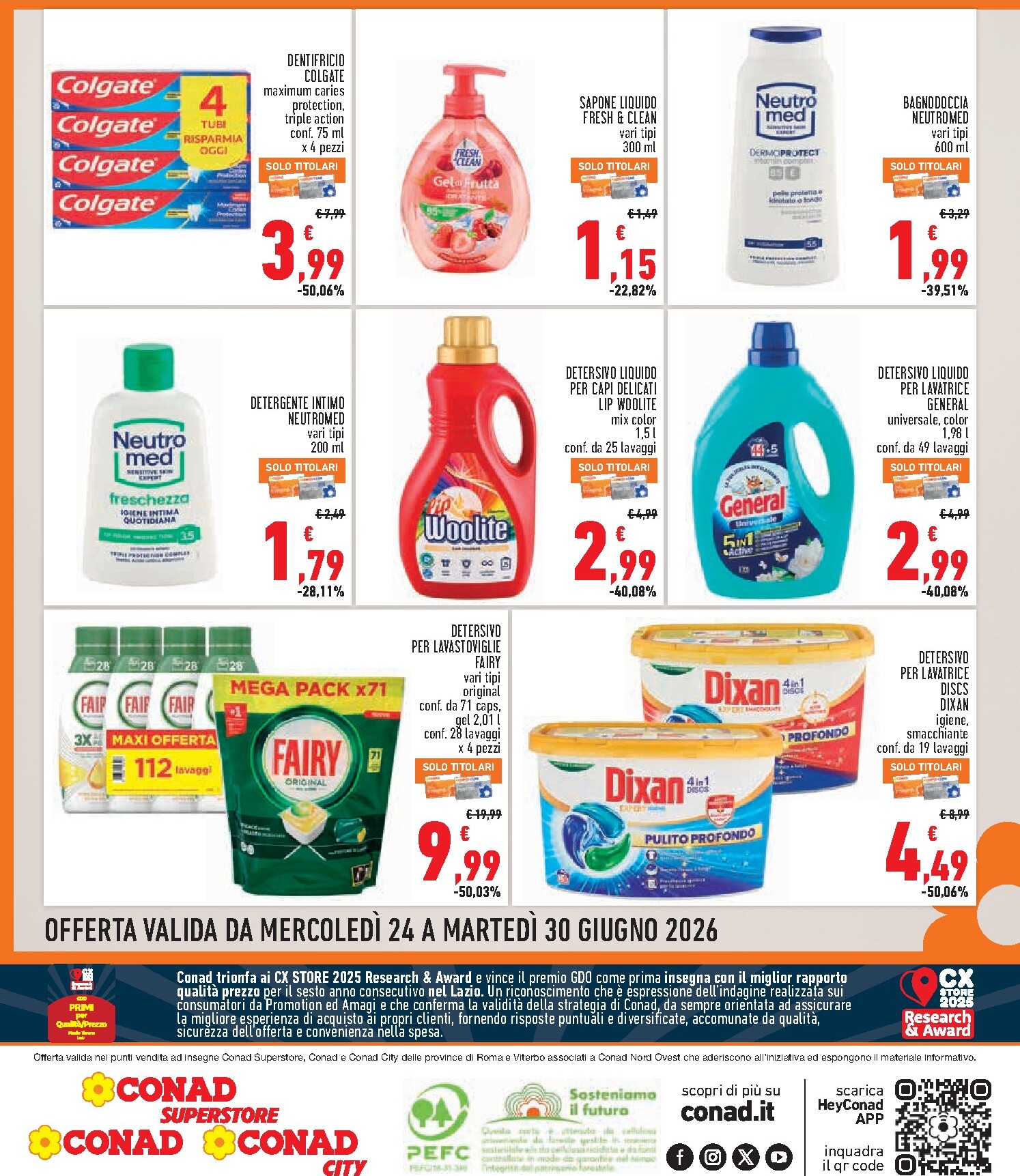 conad - Volantino attuale di Conad valido dal mercoledì 24/06/2026 al martedì 30/06/2026 - page: 8