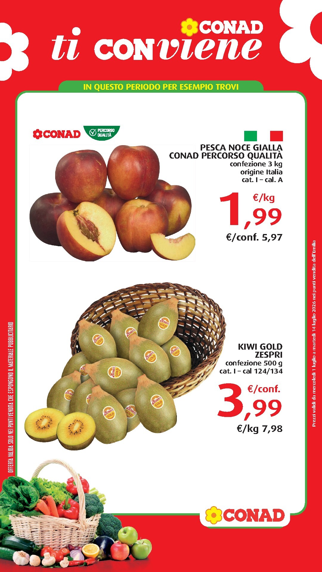 conad - Volantino attuale di Conad - Ti conviene valido dal mercoledì 01/07/2026 al martedì 14/07/2026 - page: 3