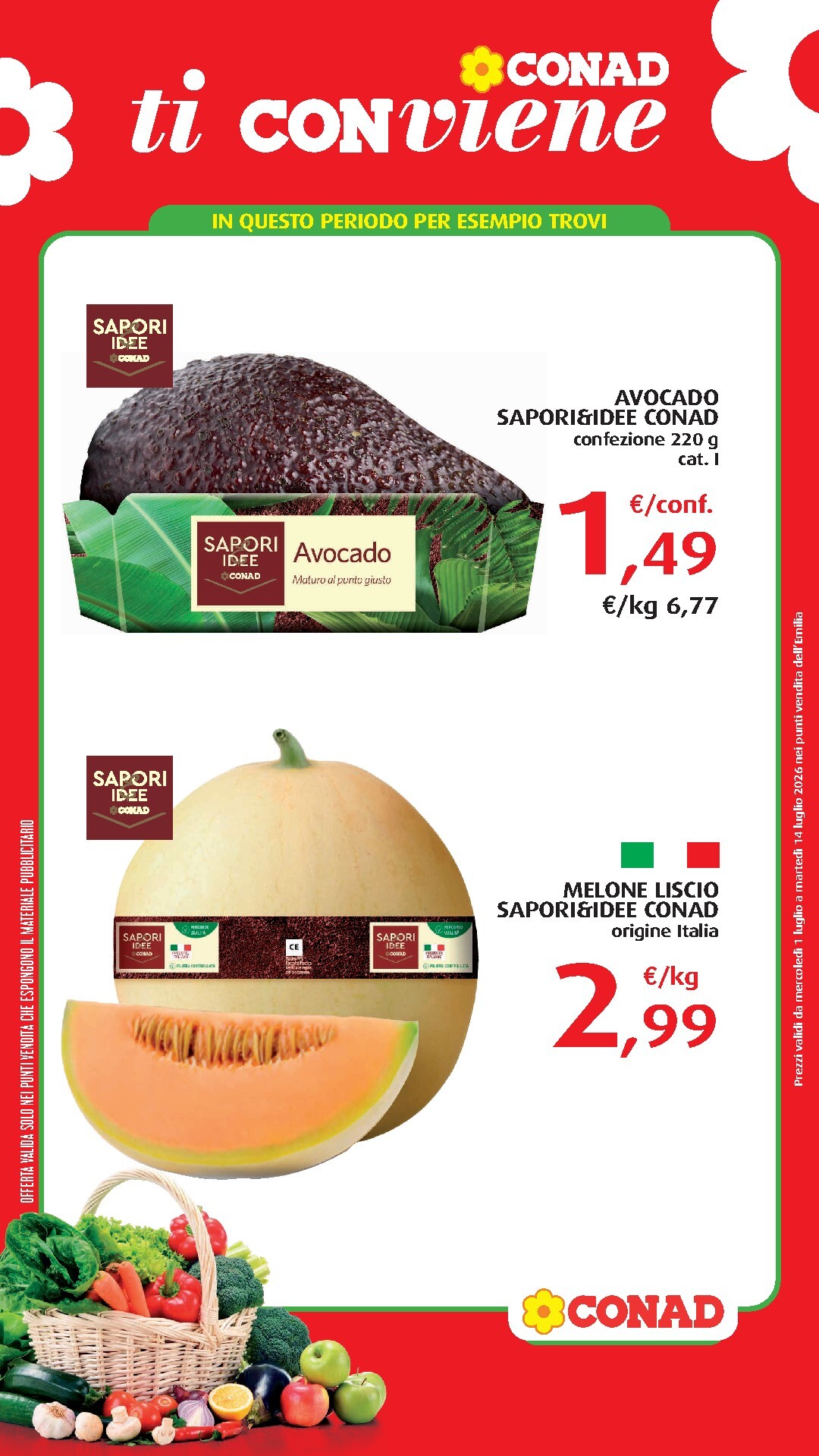 conad - Volantino attuale di Conad - Ti conviene valido dal mercoledì 01/07/2026 al martedì 14/07/2026 - page: 2