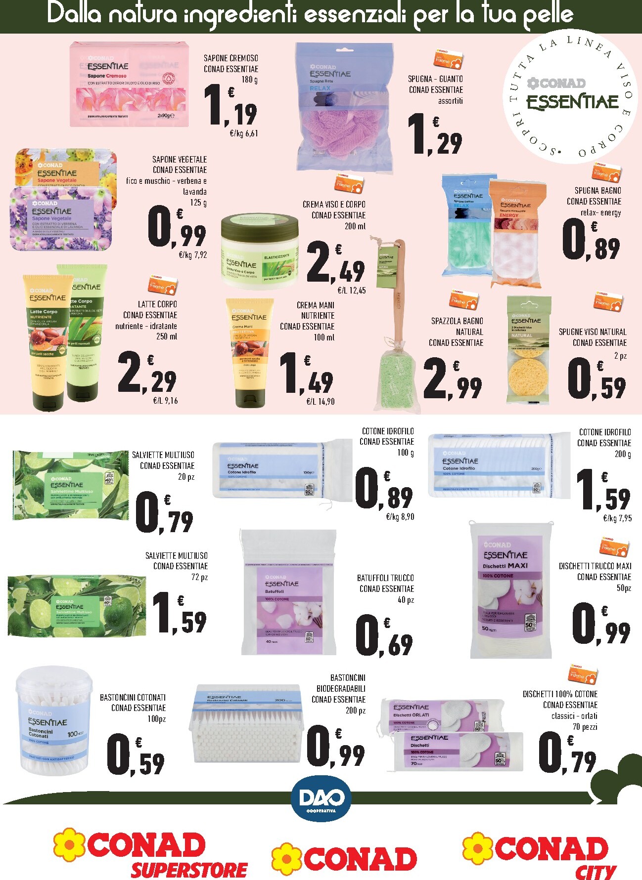 conad - Volantino attuale di Conad - Essenzialmente Naturale valido dal martedì 30/06/2026 al lunedì 13/07/2026 - page: 4