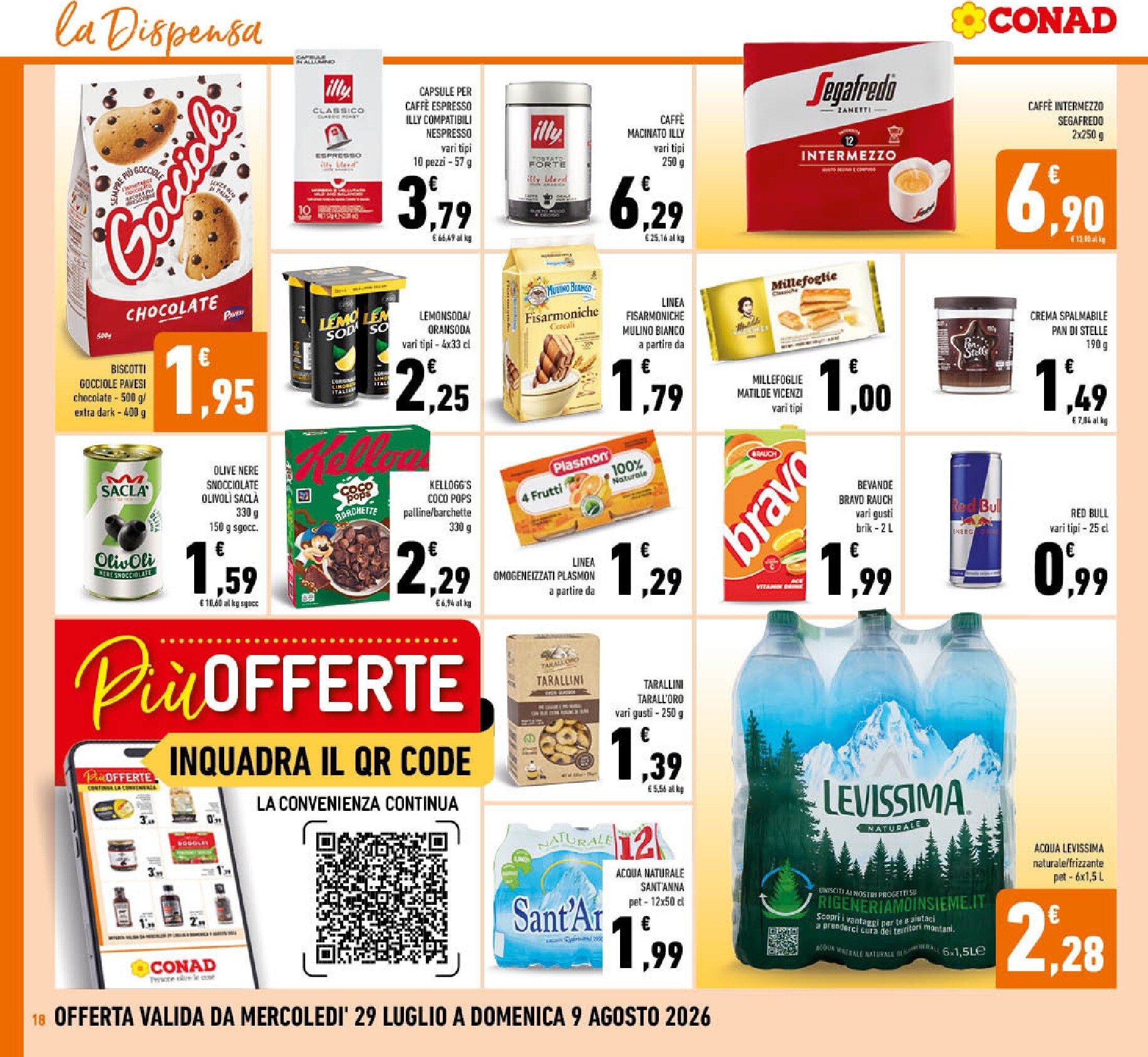 conad - Volantino attuale di Conad valido dal mercoledì 29/07/2026 al domenica 09/08/2026 - page: 18