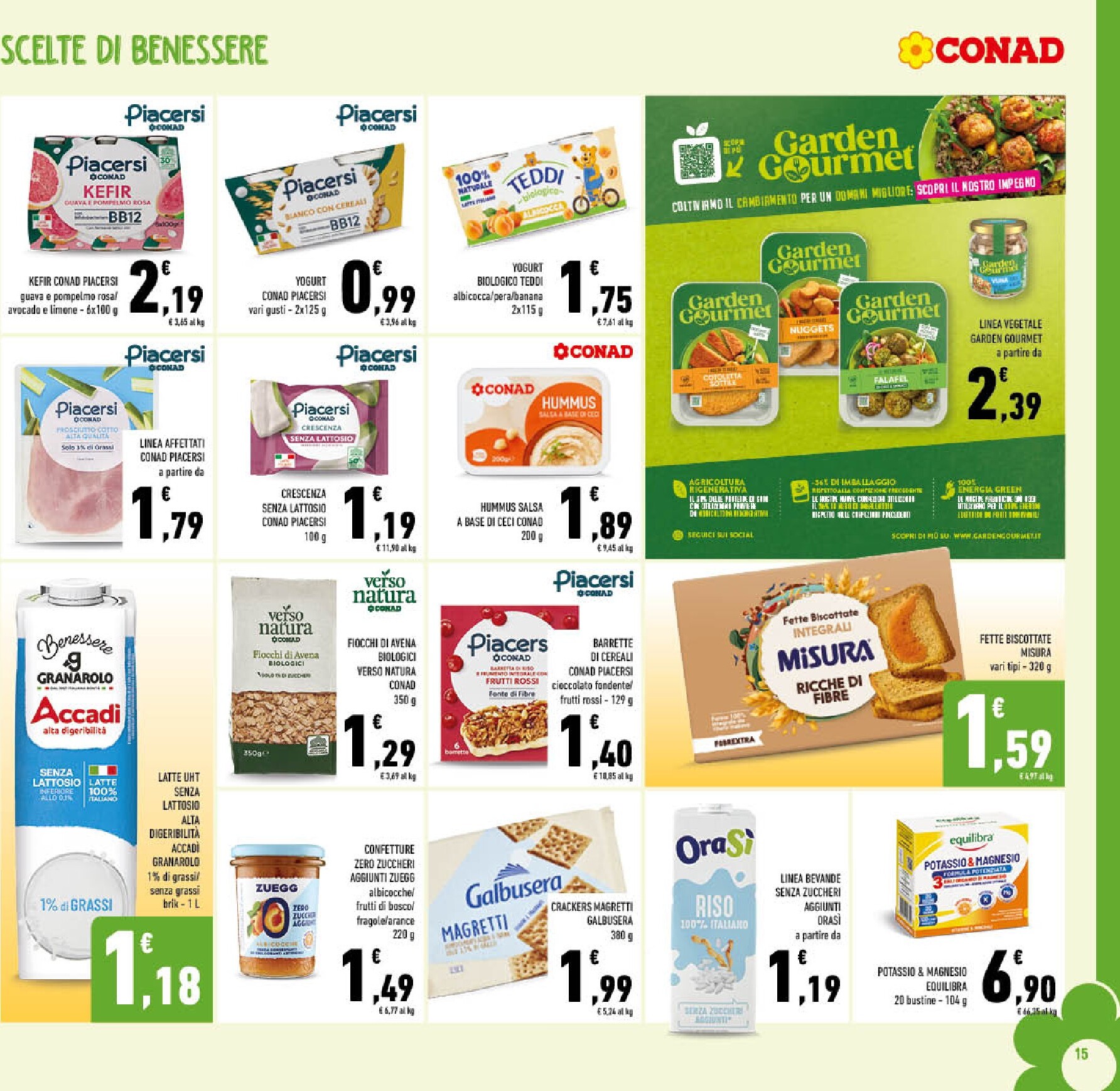 conad - Volantino attuale di Conad valido dal mercoledì 29/07/2026 al domenica 09/08/2026 - page: 15
